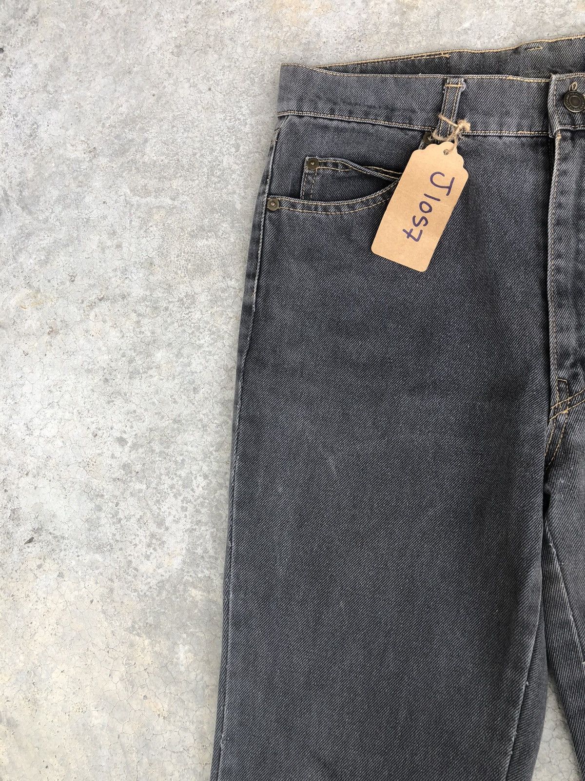 If Six Was Nine Japanese Big Bliss Flared Jeans Distressed Jeans Size US 31 - 4 Thumbnail