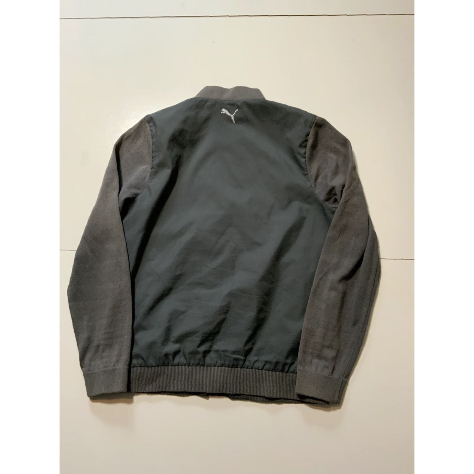 Puma Puma Arnold Palmer Golf Arnie Iron Gate Gray Full Zip Bomber Jacket Mens Sz S Size US S / EU 44-46 / 1 - 2 Thumbnail