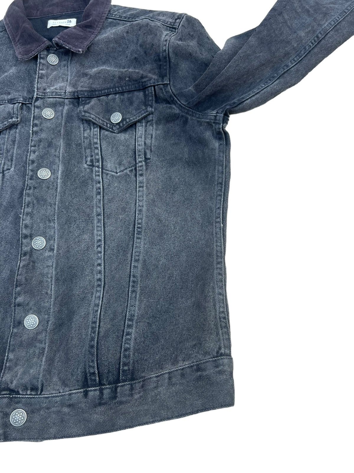 Allsaints AllSaints MJ051M Distressed Baton Denim Jacket Size US L / EU 52-54 / 3 - 13 Thumbnail
