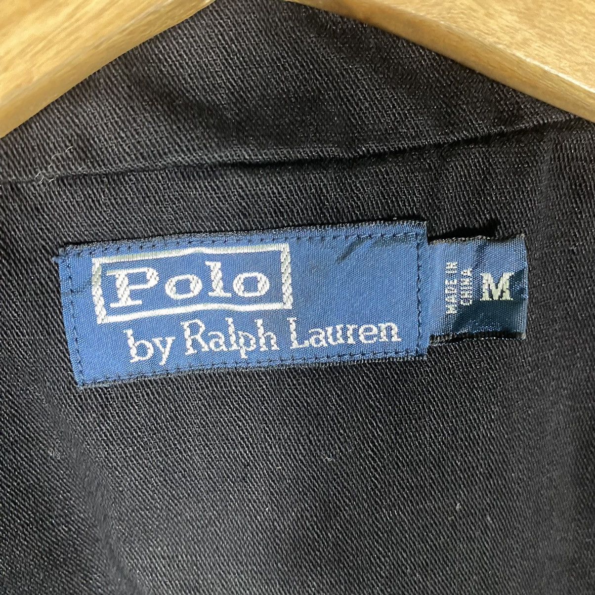 Polo Ralph Lauren × RRL Ralph Lauren × Vintage Vintage Polo Ralph Lauren Military Jacket M Size Black Size US M / EU 48-50 / 2 - 10 Thumbnail