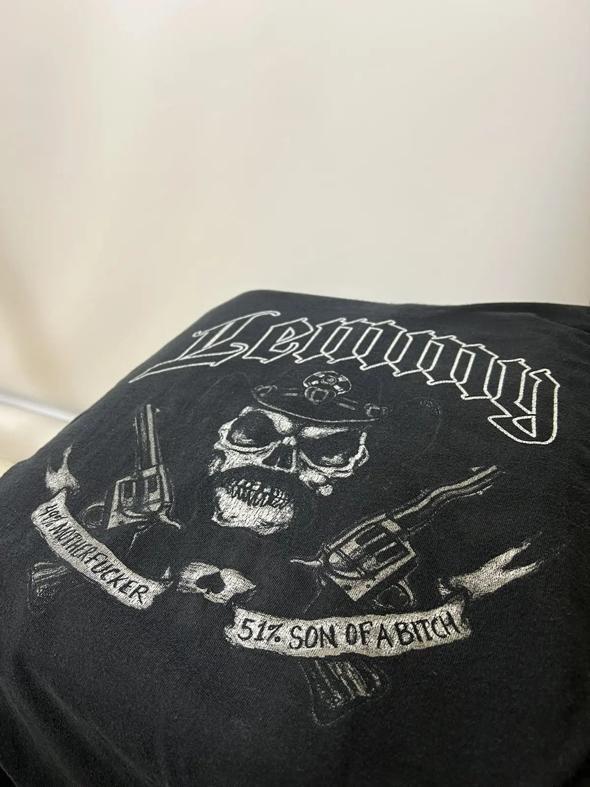 Band Tees × Harley Davidson × Vintage Vintage Motörhead Lemmy Klimster T-shirt Size US L / EU 52-54 / 3 - 3 Thumbnail