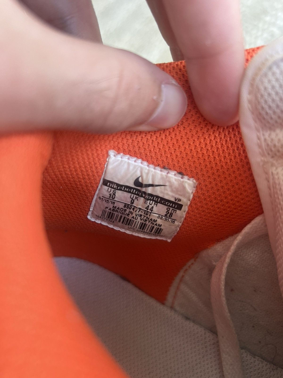 Nike Nike Dunk Syracuse 2016 « Better the World » Size US 10 / EU 43 - 5 Thumbnail