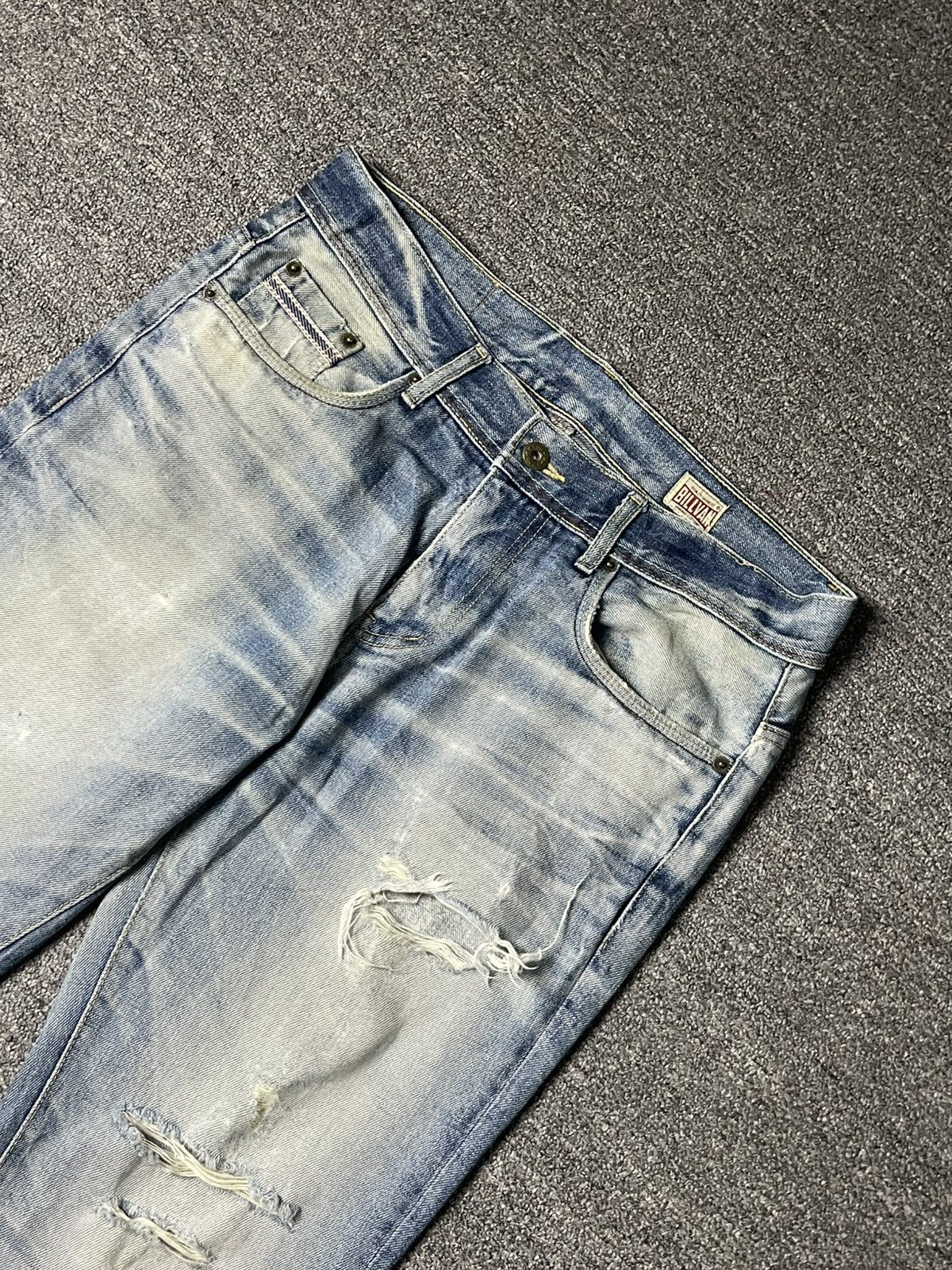 Japanese Brand × Vintage Vintage BILLVAN x Quality Garment Ripped Jeans (91) Size US 32 / EU 48 - 4 Thumbnail