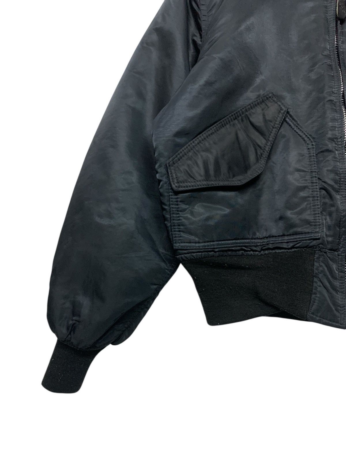 Other Vintage Squadron 4 Bomber Flight Jacket Made in USA Size US M / EU 48-50 / 2 - 8 Thumbnail