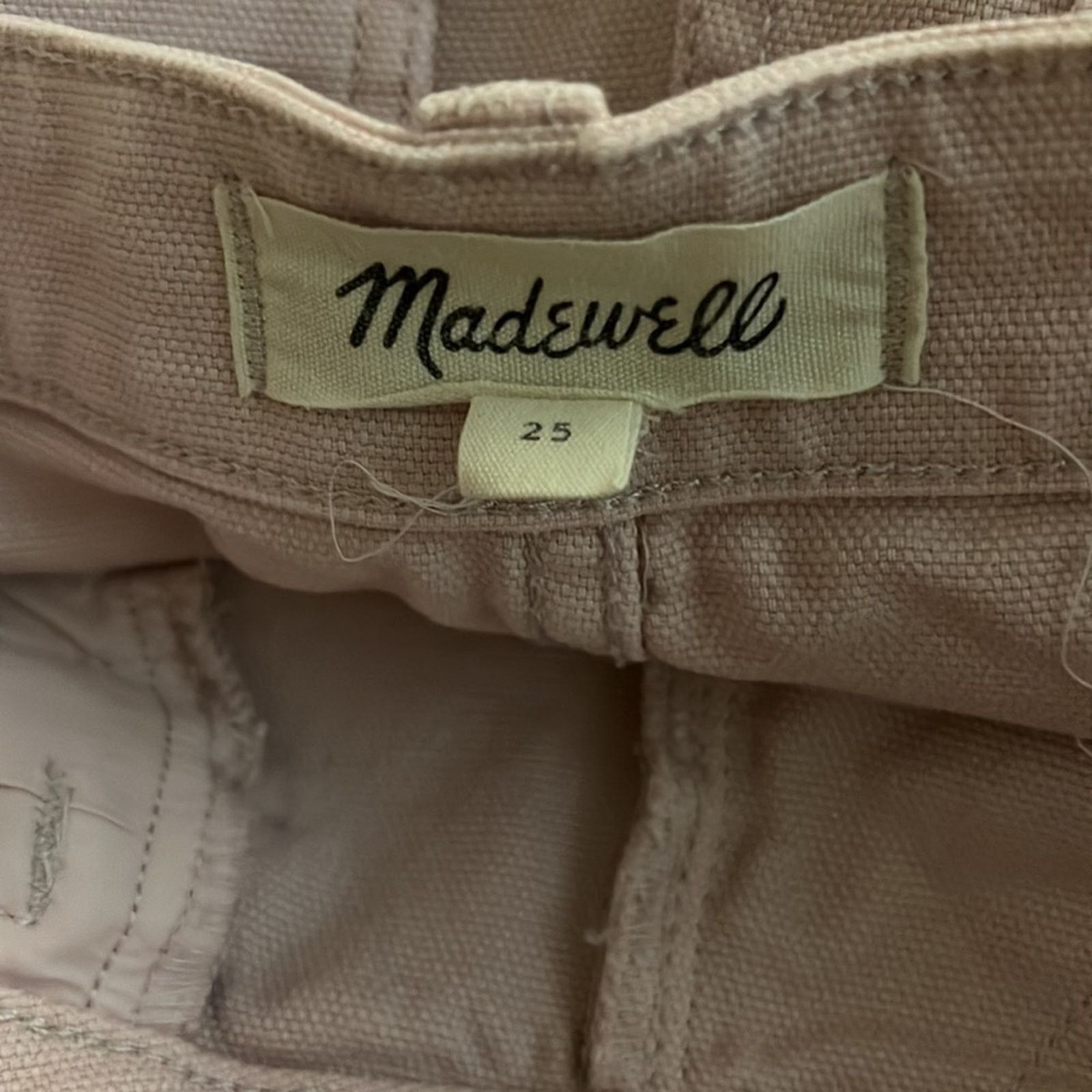 Madewell Madewell Pink Blush Denim Shorts Size 25 Size 25" / US 0 / IT 36 - 3 Thumbnail
