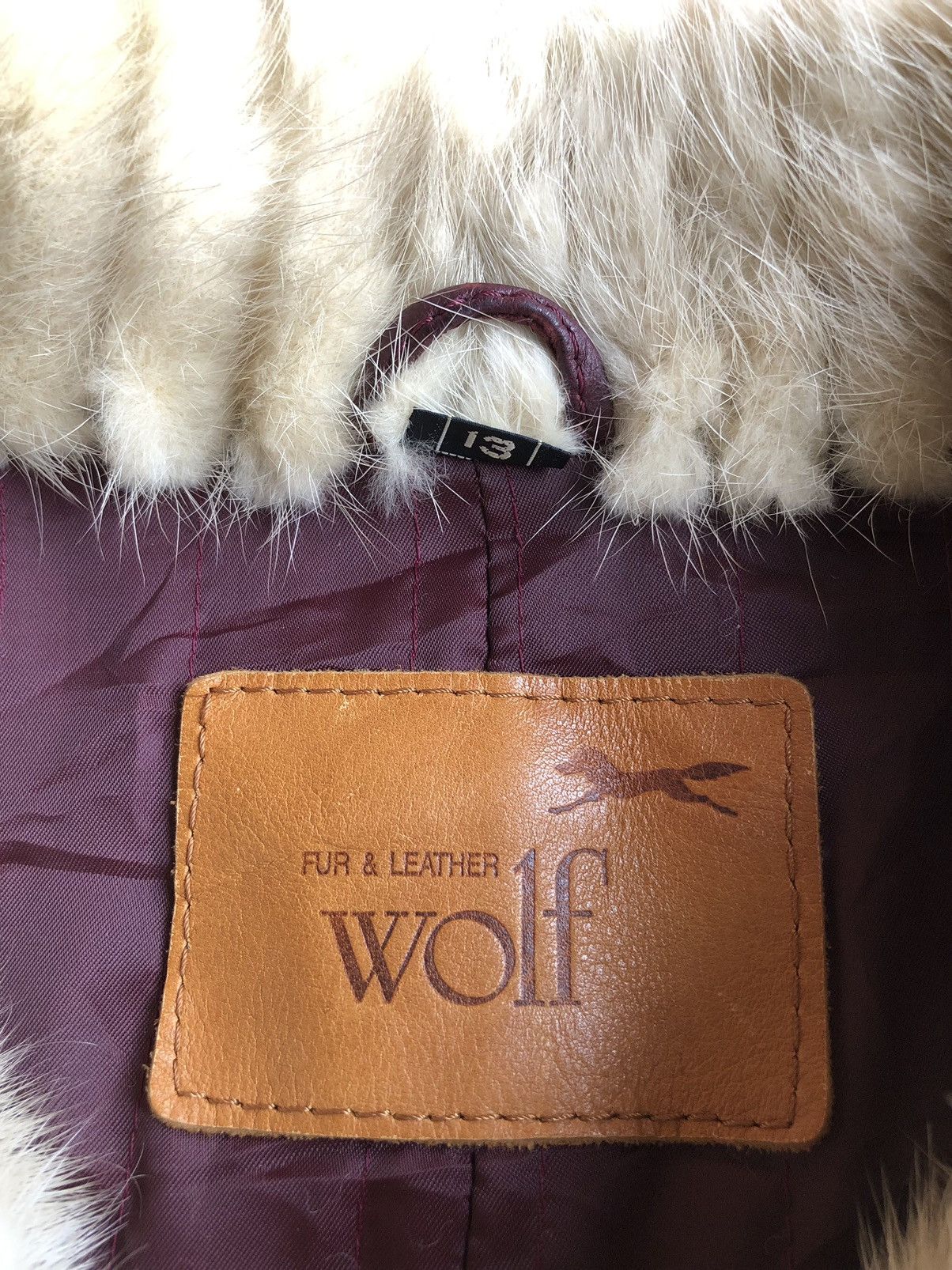 Japanese Brand Vintage Wolf Fur Leather Sheepskin Coat Jacket Size M / US 6-8 / IT 42-44 - 17 Thumbnail