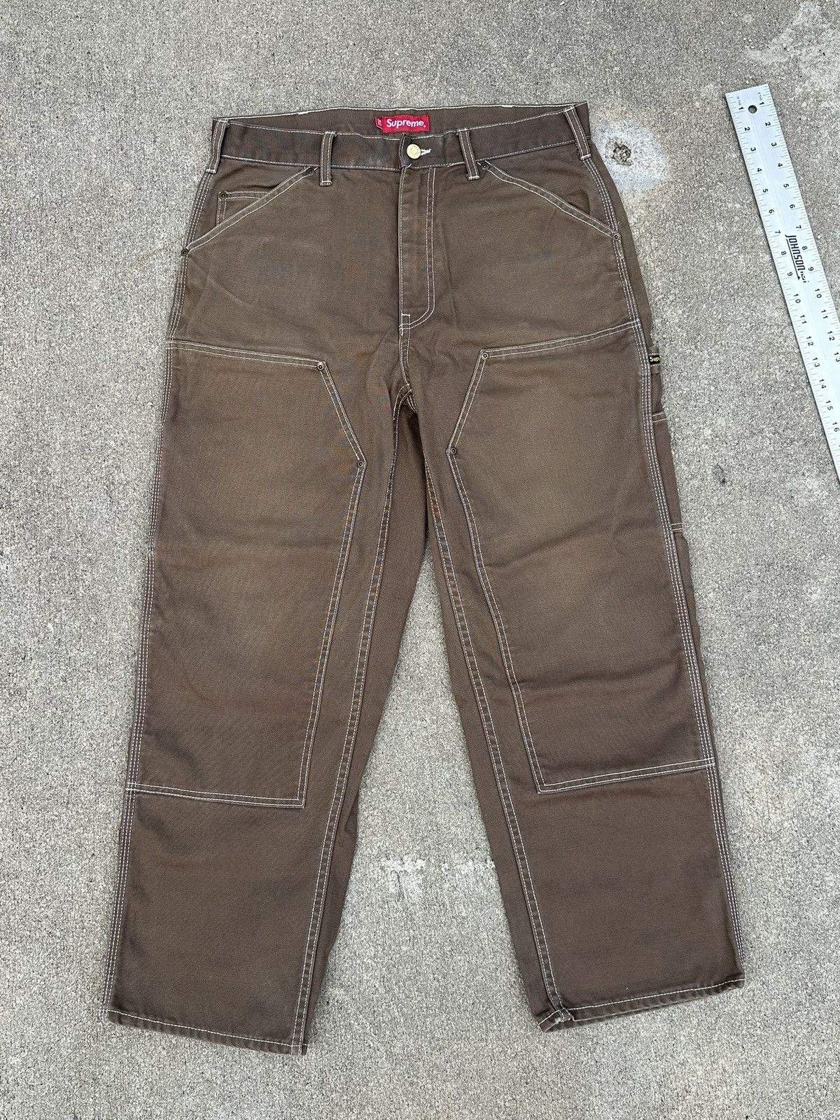 Supreme Supreme double knee canvas painter pant Size US 32 / EU 48 - 1 Thumbnail