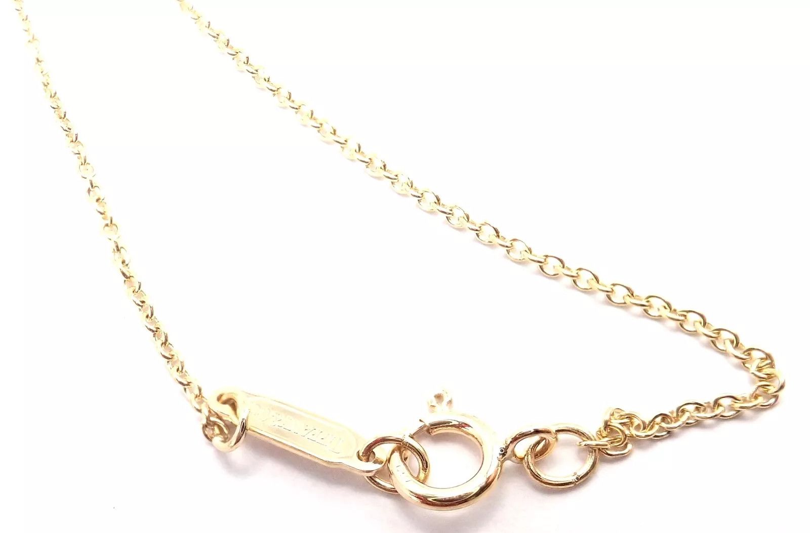 Tiffany & Co. Vintage Tiffany & Co 18K Yellow Gold Flower Pendant Necklace Size ONE SIZE - 4 Thumbnail