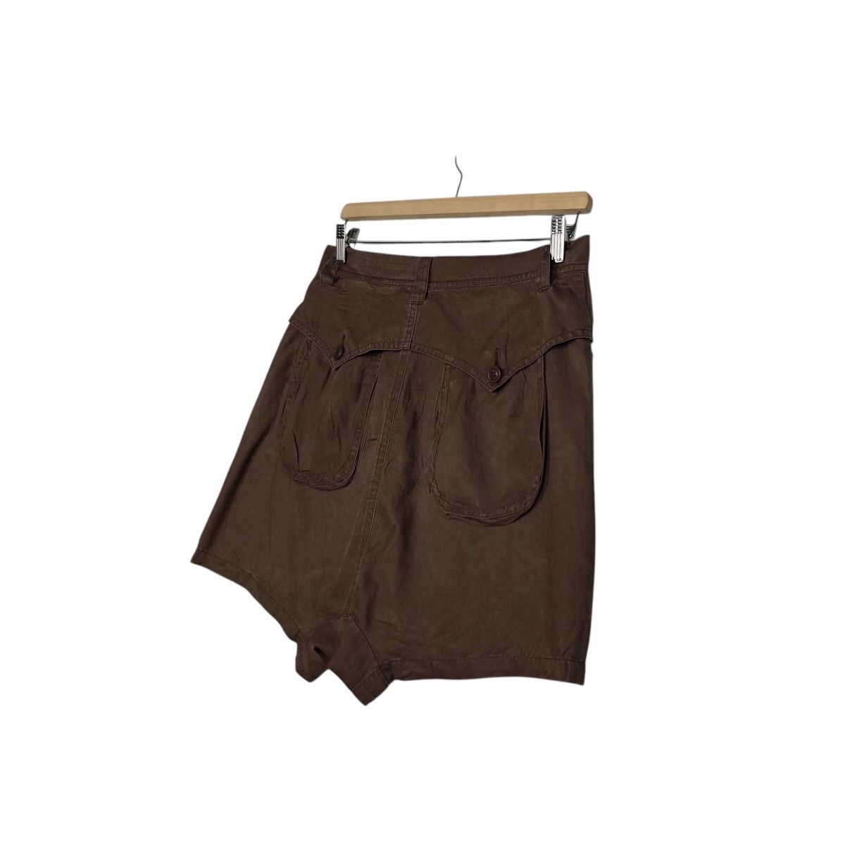 Japanese Brand 📌Rich Brown Vintage Short Pants Sunaokuwahara Issey Miyake Size 30" / US 8 / IT 44 - 11 Thumbnail
