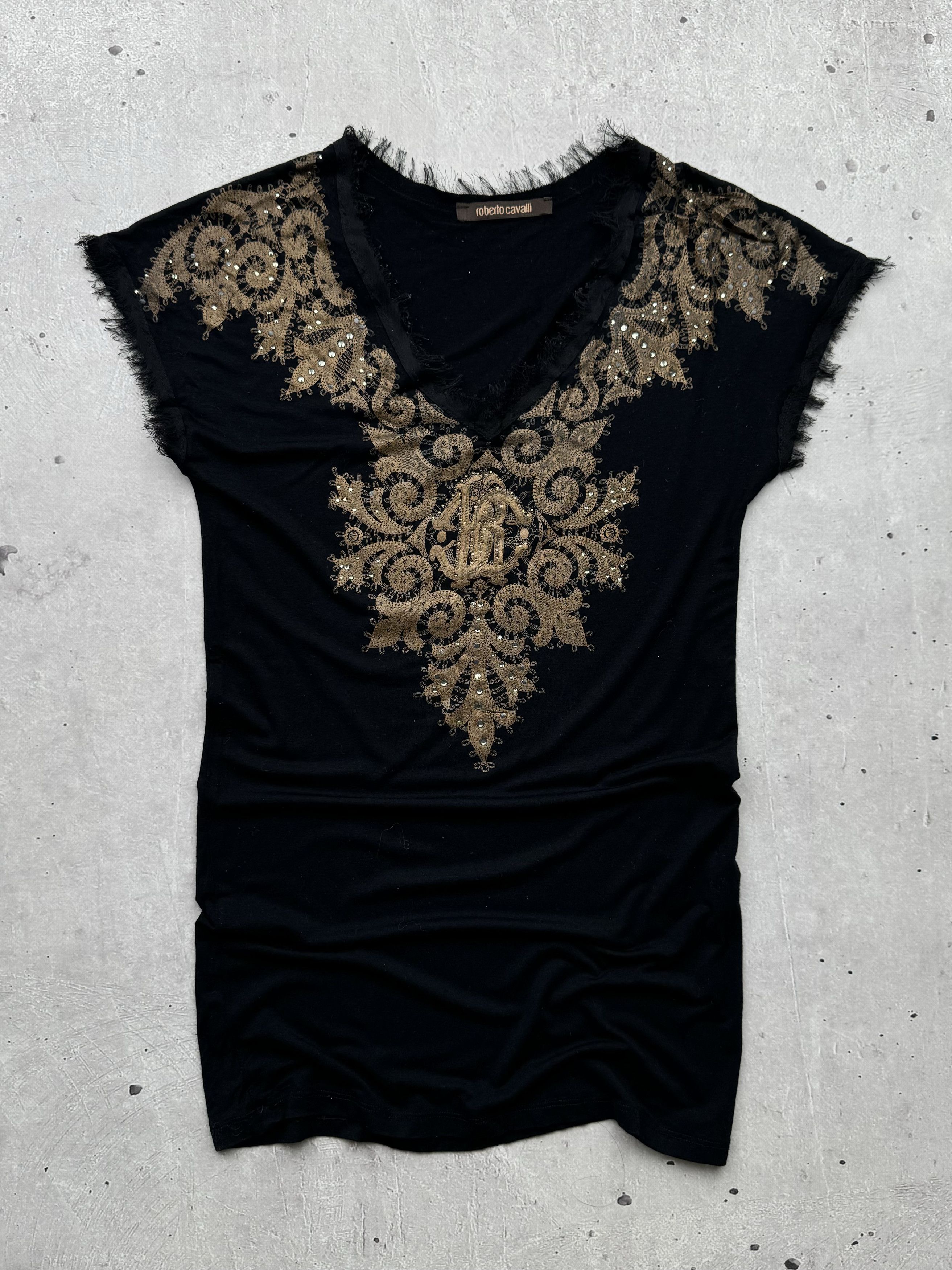 Just Cavalli Roberto Cavalli Vintage Tee Size XS / US 0-2 / IT 36-38 - 1 Thumbnail