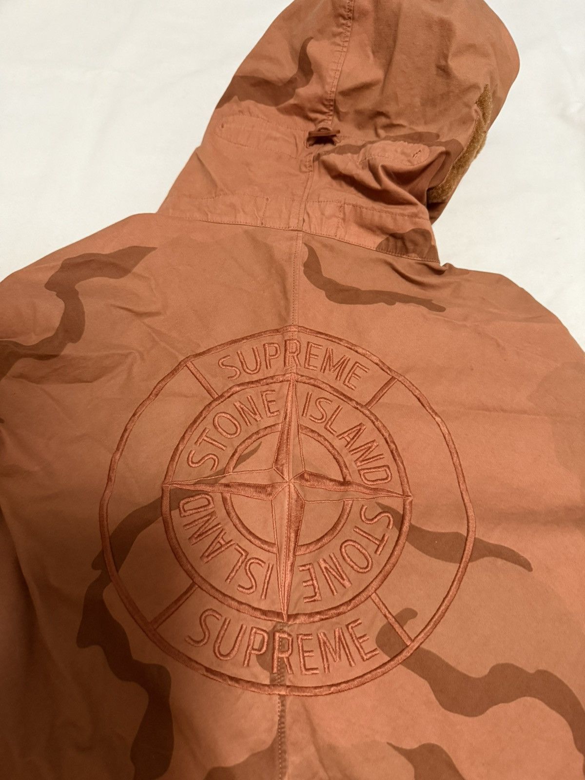 Stone Island × Supreme Supreme stone island Riot mask camo jacket parka coral camo Size US S / EU 44-46 / 1 - 7 Thumbnail