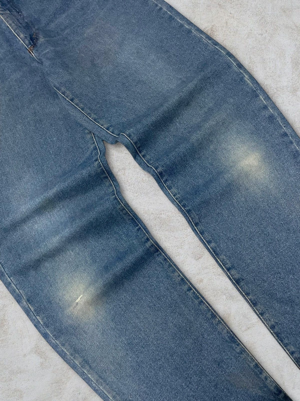 MCM MCM Embroidery Logo High Waist Gold Plate Button Blue Jeans Size 28" / US 6 / IT 42 - 10 Thumbnail