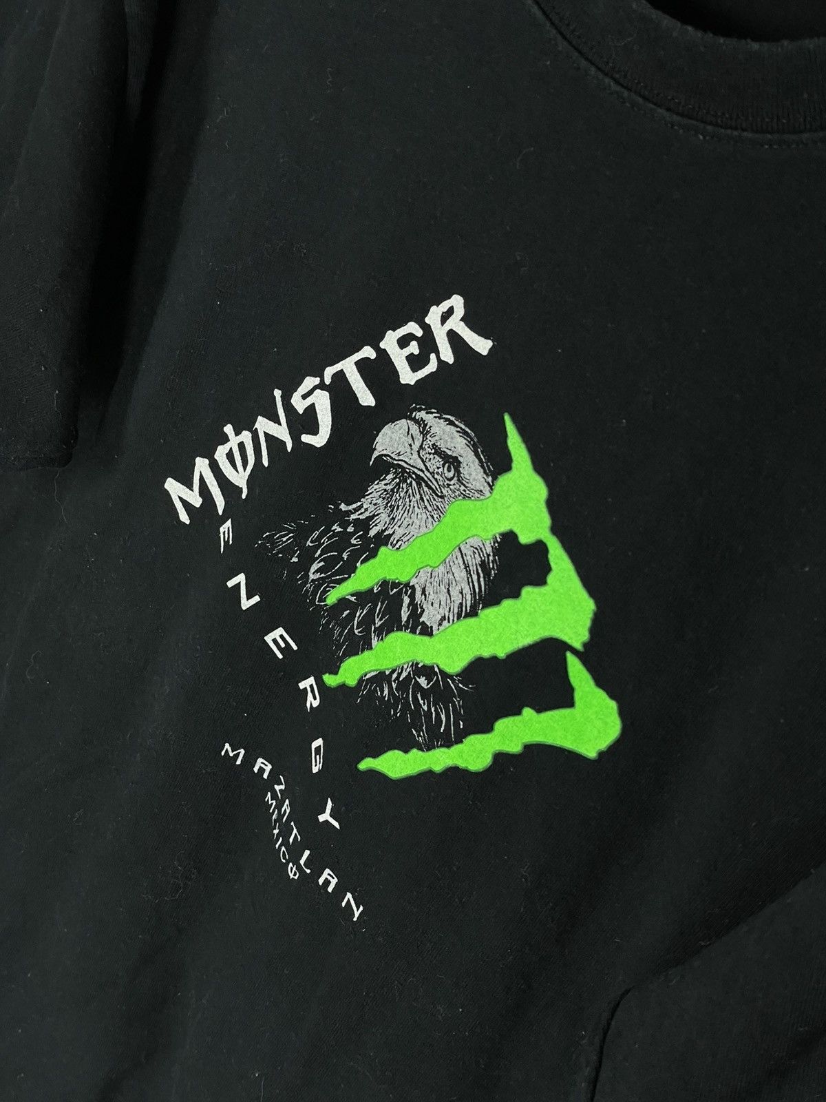 Vintage Monster Energy Big Logo Streetwear vintage racing t-shirt Size US M / EU 48-50 / 2 - 8 Thumbnail