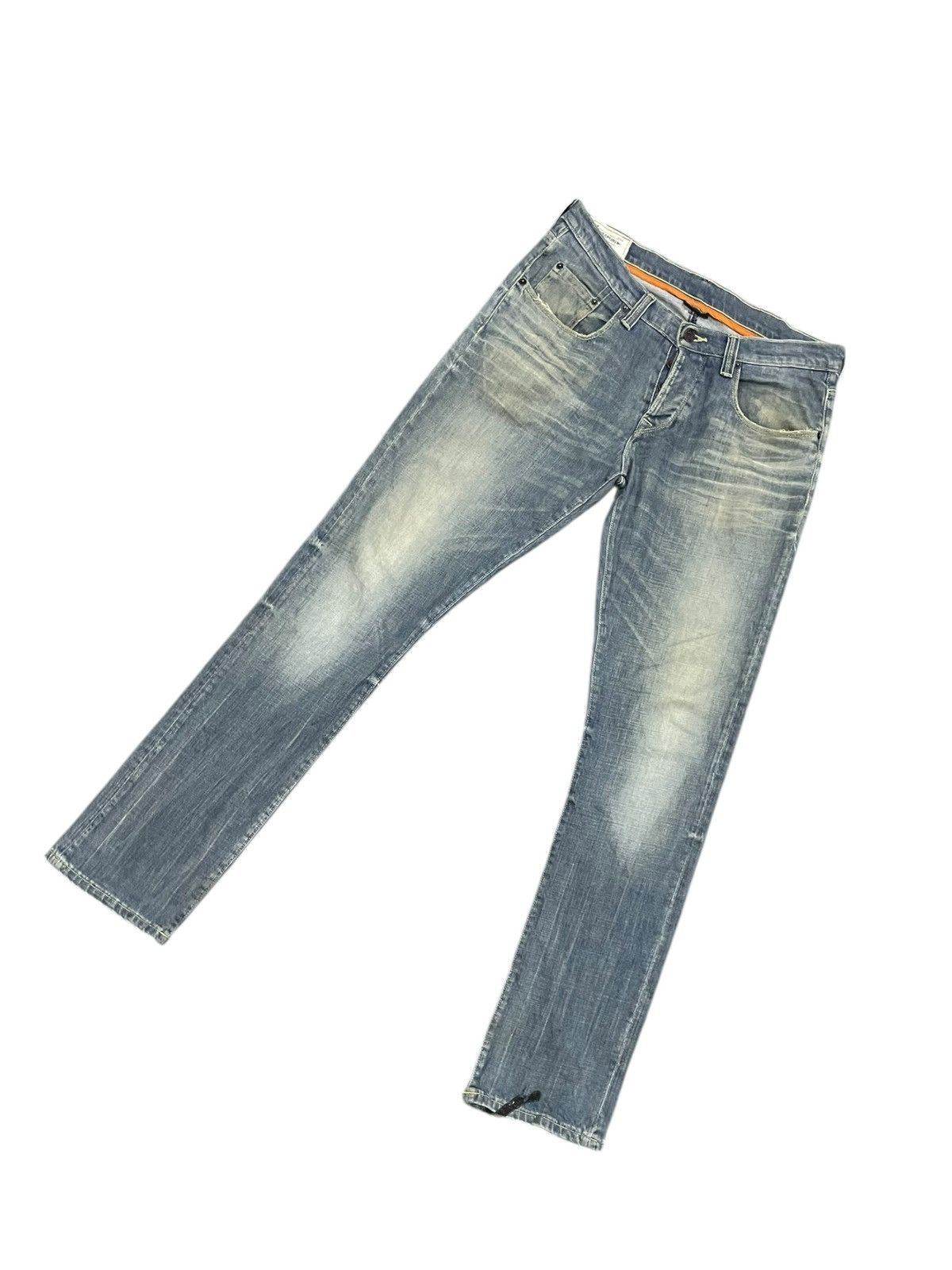 Napapijri Napapijri Stonewash Distressed Jeans Size US 34 / EU 50 - 2 Thumbnail