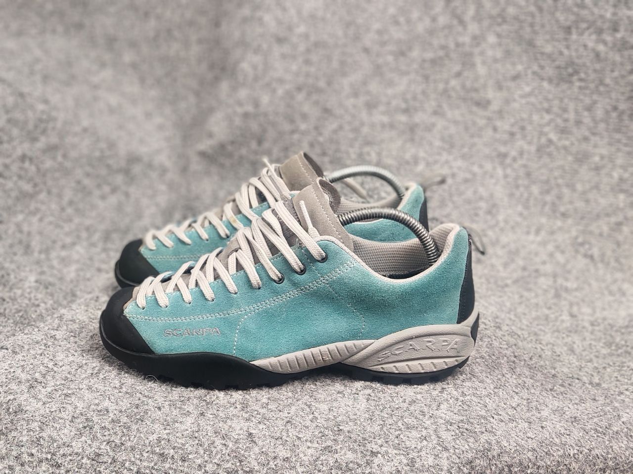 Vibram Scarpa Mojito gore-tex Sneaker Suede Leather Hiking Shoes Size US 6.5 / EU 39-40 - 12 Thumbnail