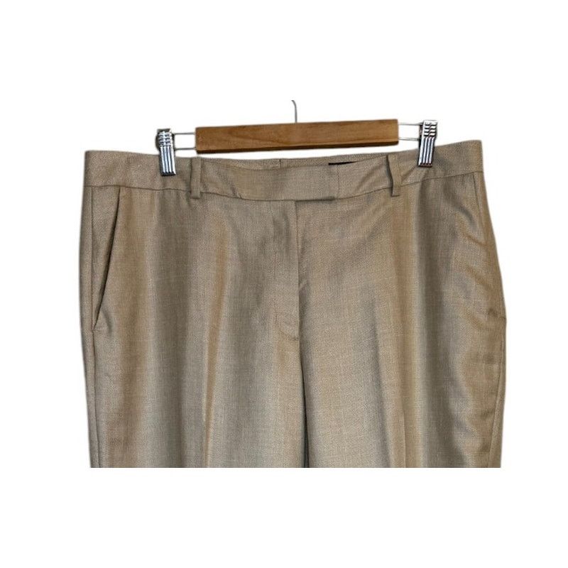 Brooks Brothers NWT Brooks Brothers Pants Women 14 Tan Loro Piana Caroline Size 36" / US 14 / IT 50 - 2 Thumbnail