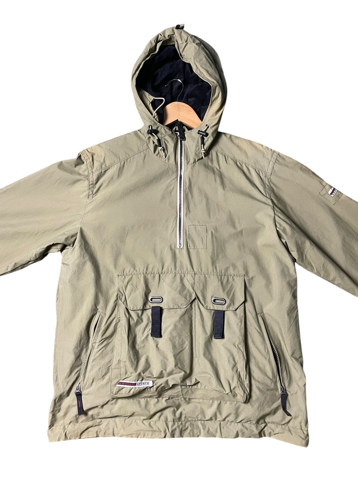 Japanese Brand × Kensho Abe × Vintage Kensho Abe Sports Half Zipper Pullover Jacket (96) Size US S / EU 44-46 / 1 - 2 Thumbnail
