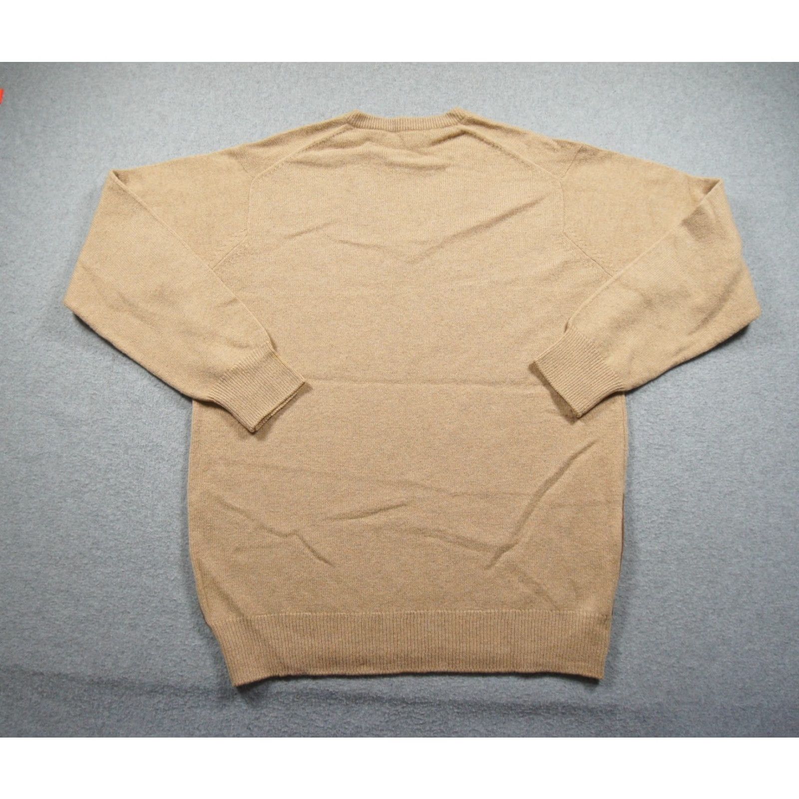 Vintage Vintage Pringle Sweater Mens 40/102 Beige Knit Vneck Pullover Abstract Preppy Size US M / EU 48-50 / 2 - 5 Thumbnail