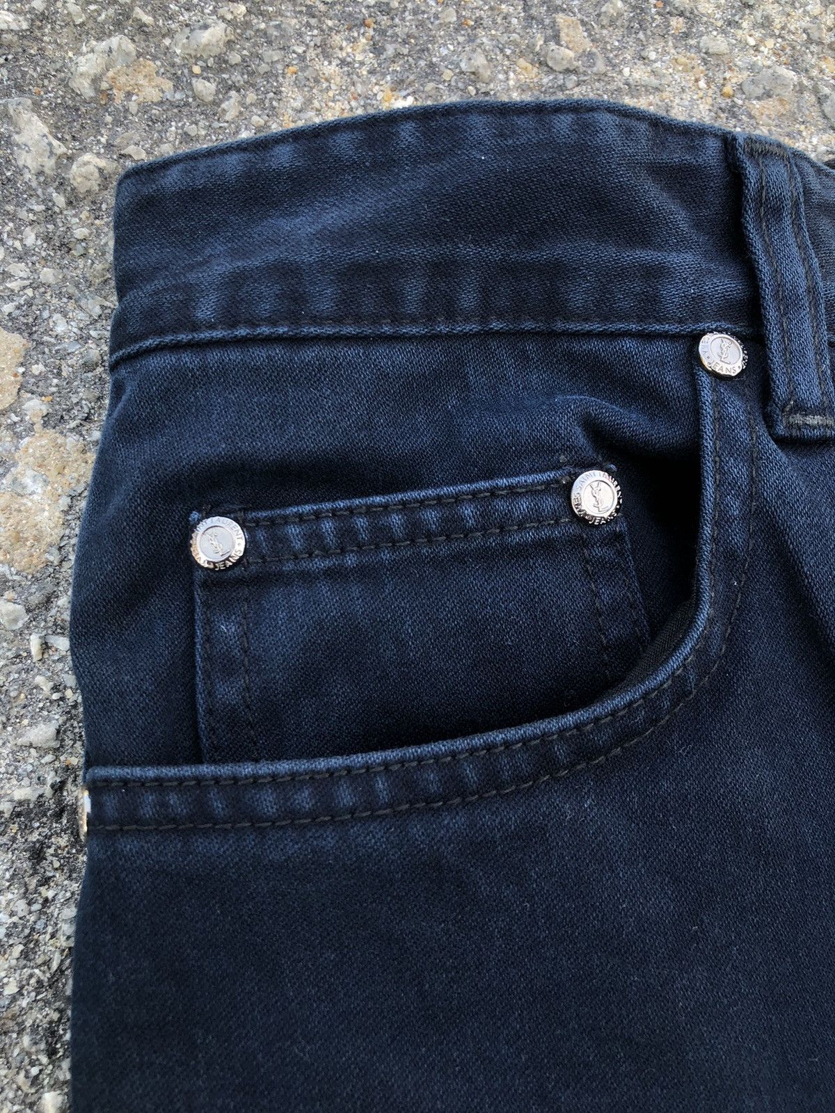 Vintage × Yves Saint Laurent Vintage YSL Yves Saint Laurent Denim Jeans Size US 29 - 6 Thumbnail