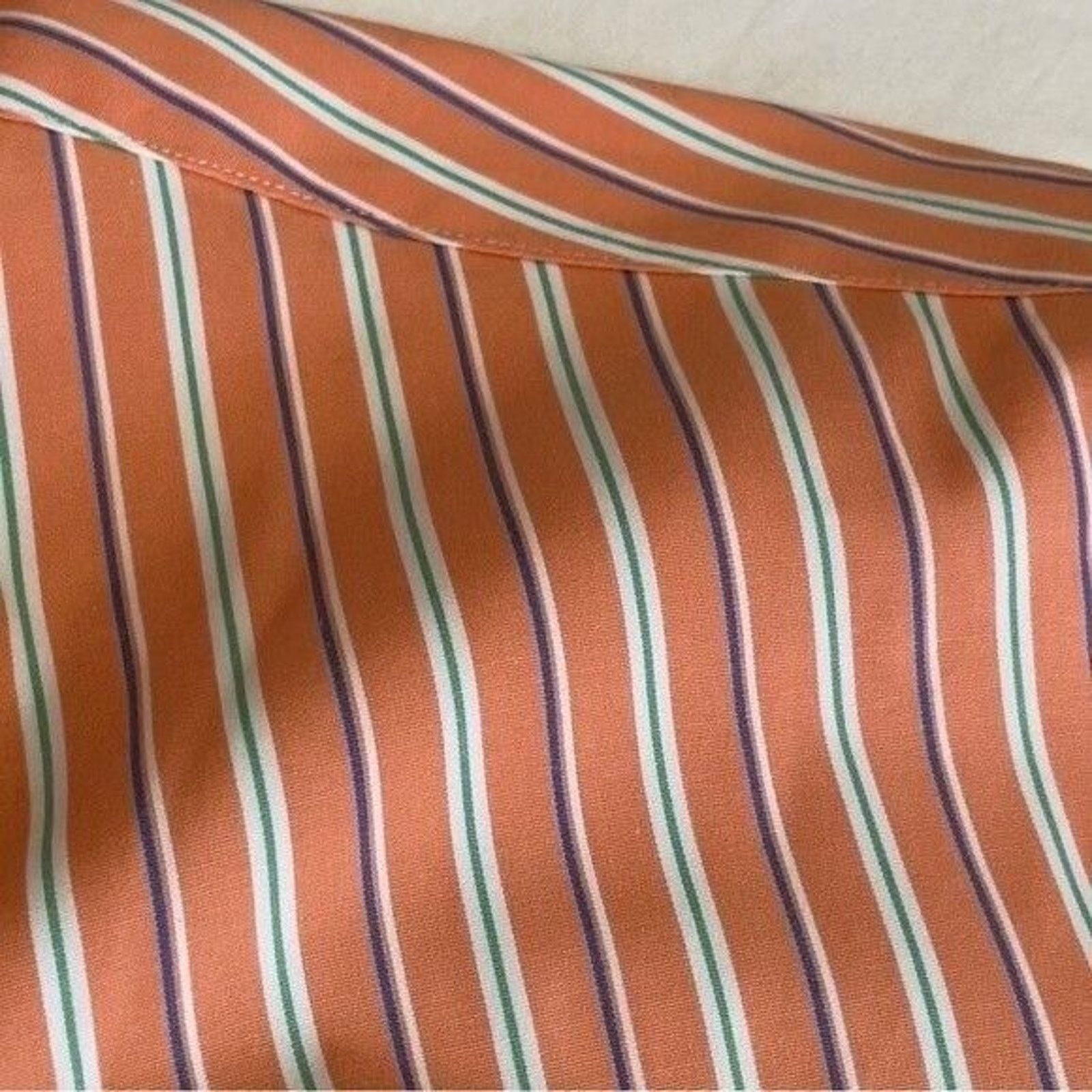 Ralph Lauren Ralph Lauren Mens Custom Fit Button Down Orange Large Size US L / EU 52-54 / 3 - 10 Thumbnail