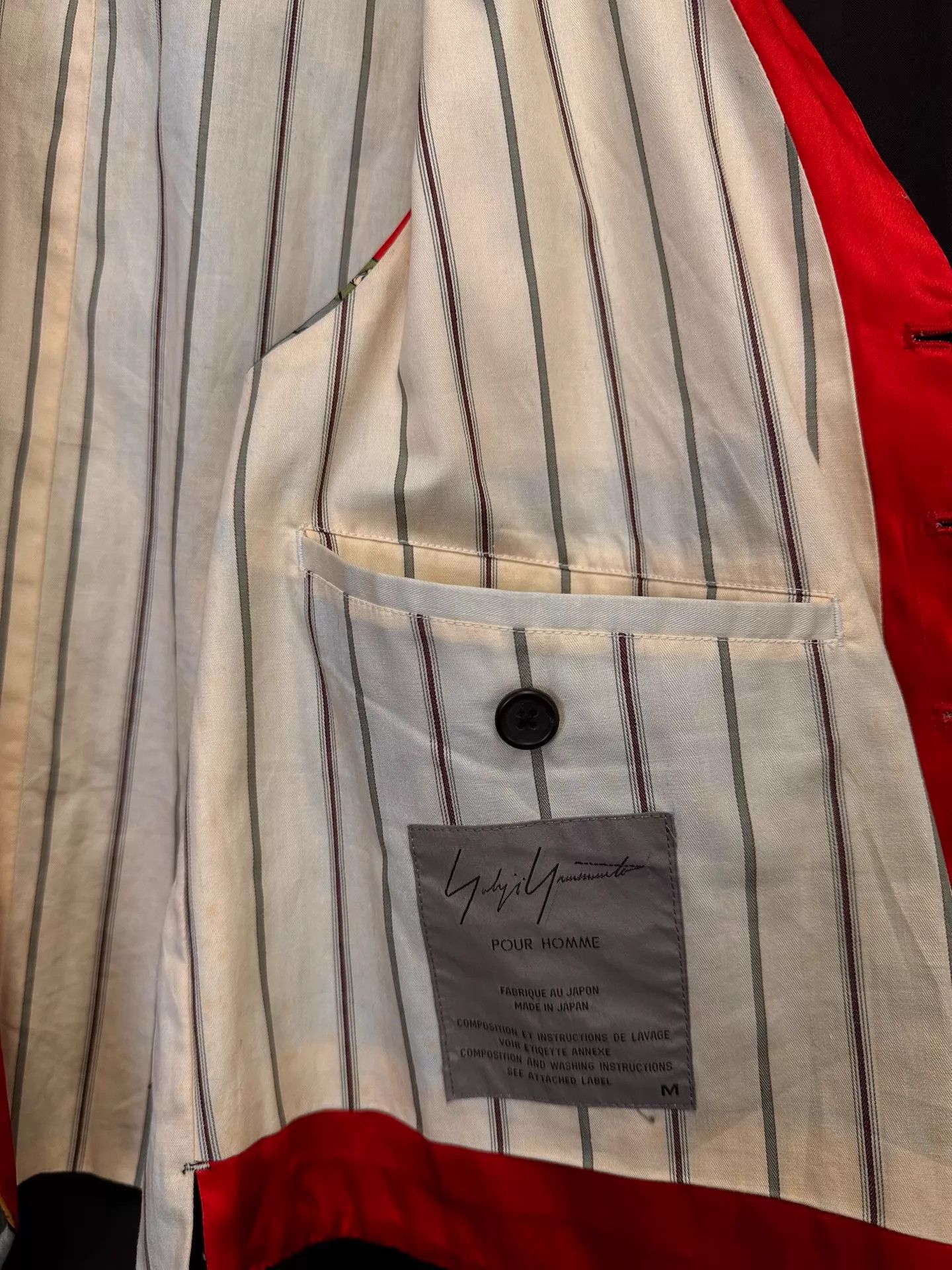 Yohji Yamamoto Yohji Yamamoto 95AW Rokumeikan Vest M Heavyweight Rayon Size US M / EU 48-50 / 2 - 4 Thumbnail