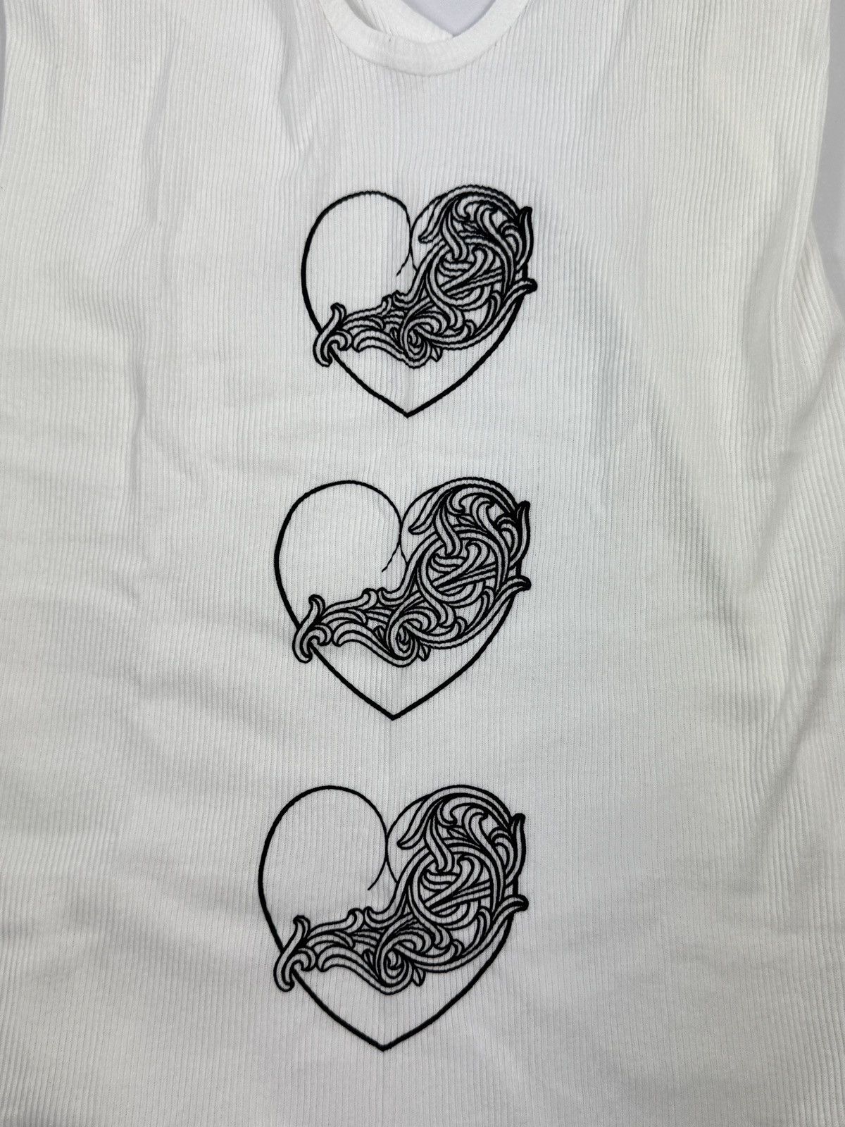 Chrome Hearts HEARTS LOVE YOU TANK TOP Size US XL / EU 56 / 4 - 5 Thumbnail