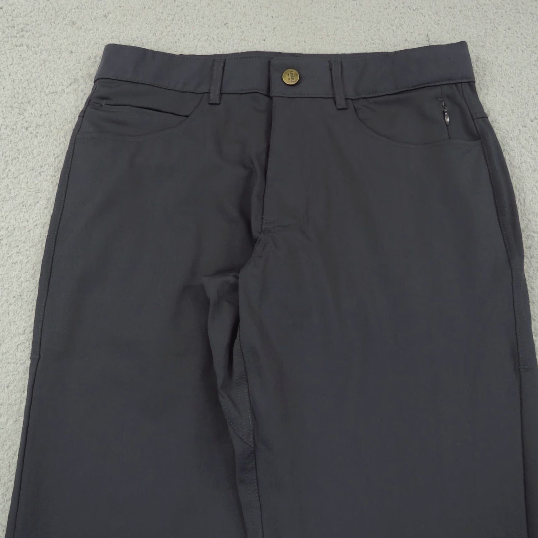 Vintage Barbell Apparel Pants Mens 28x32 Charcoal Slim Fit Athletic Flex Commuter Chinos Size US 28 / EU 44 - 5 Thumbnail