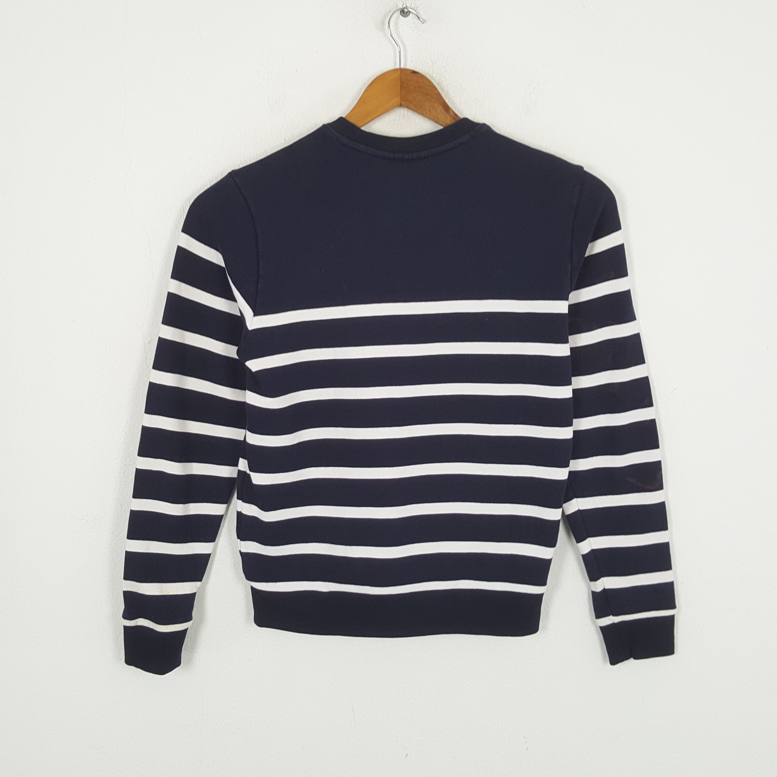 Lacoste × Vintage Vintage LACOSTE Sportswear Stripe Design Sweatshirt Size US S / EU 44-46 / 1 - 3 Thumbnail