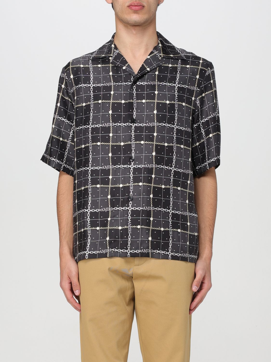 image of Amiri Shirt Men Black (Size Medium)