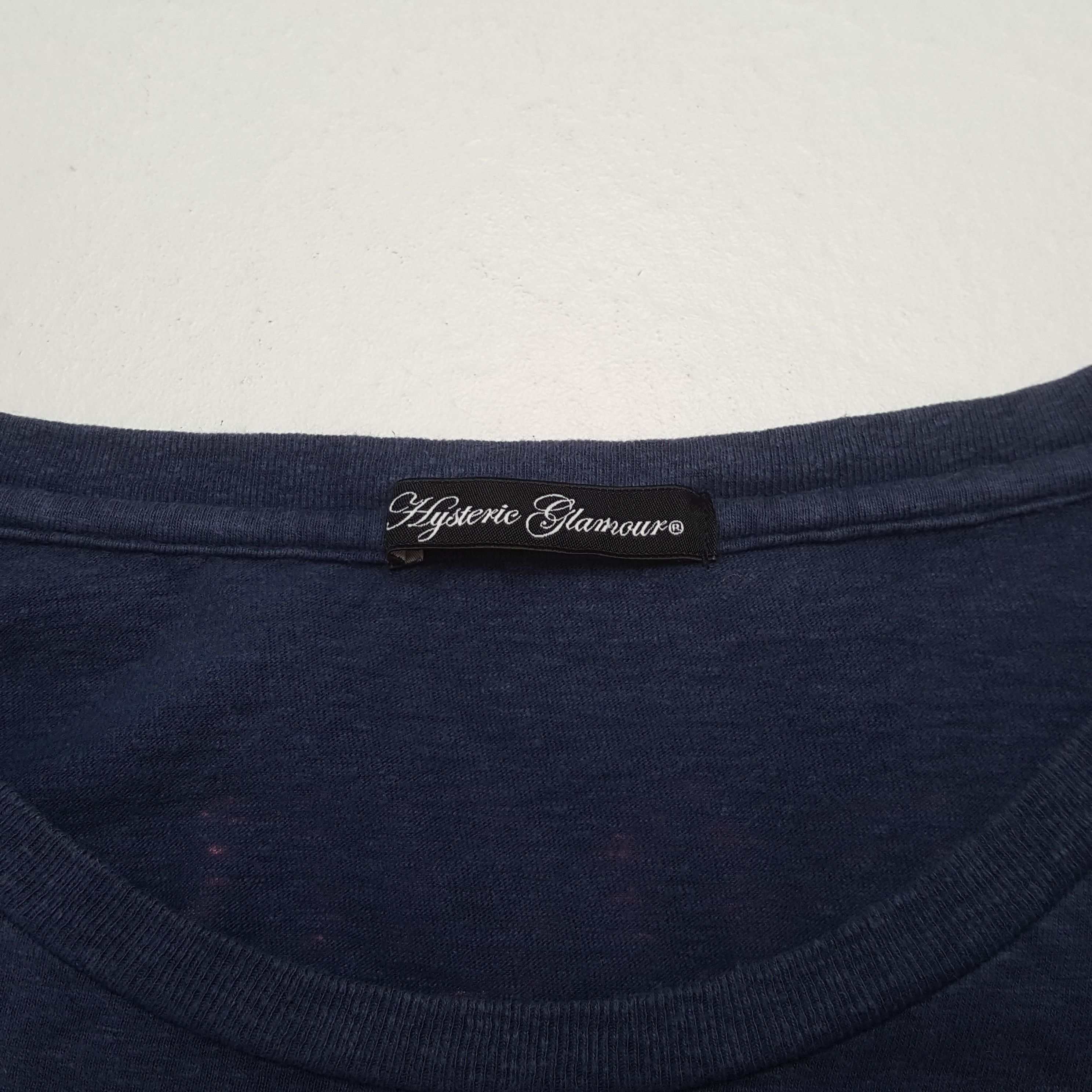 Hysteric Glamour Vintage Hysteric Glamour Japanese Brand T-Shirt C319N8 Size S / US 4 / IT 40 - 4 Thumbnail