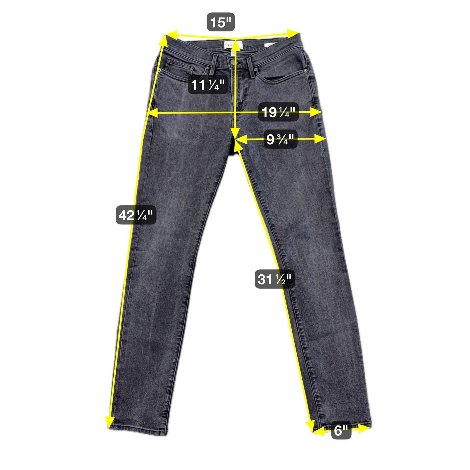 Frame FRAME L'Homme Skinny Jeans - Black - 30 Size US 30 / EU 46 - 7 Thumbnail