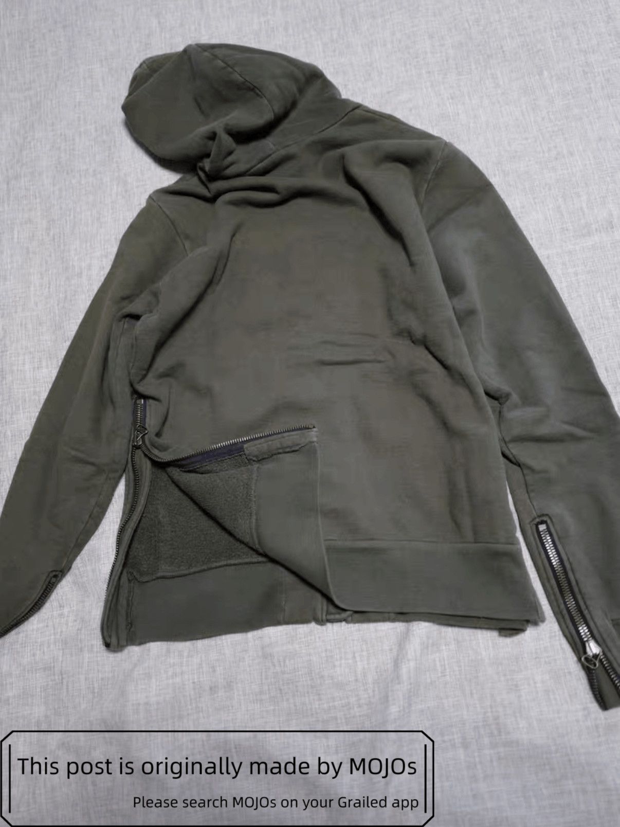 Balmain Sz S Balmain by Christophe Decarnin Distressed Hoodie mojos1 Size US S / EU 44-46 / 1 - 2 Thumbnail
