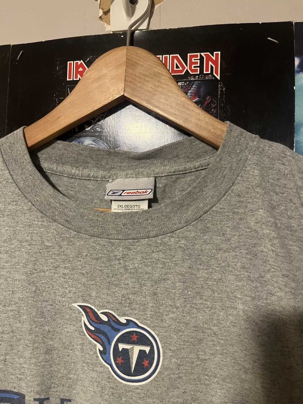 Reebok Vintage Y2K 2000’s Tennessee Titans NFL Long sleeve Shirt Size US XXL / EU 58 / 5 - 7 Thumbnail
