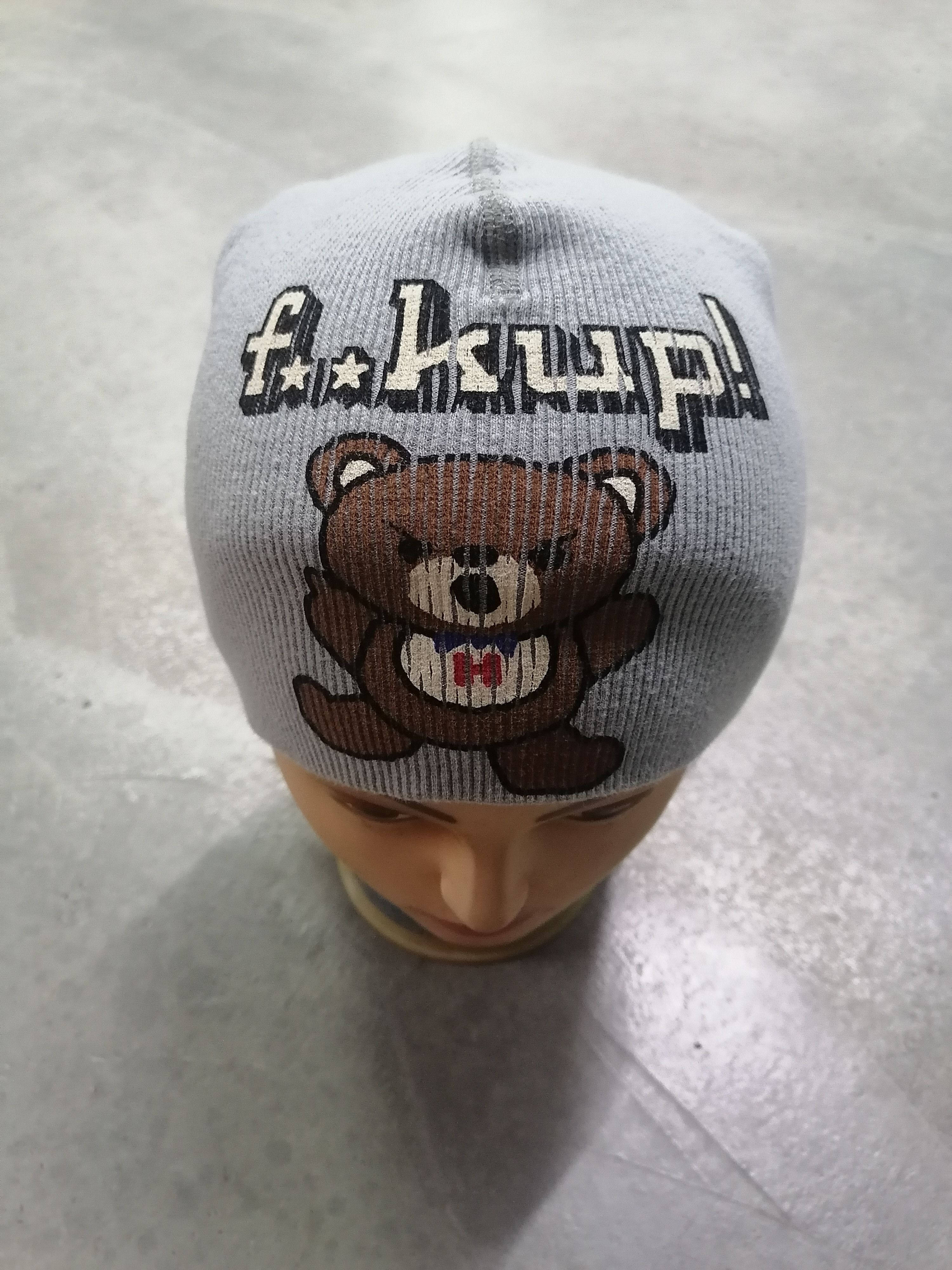 Hysteric Glamour Hysteric Glamour Japan Fuck Up! Stretchable Beanie Size ONE SIZE - 4 Thumbnail