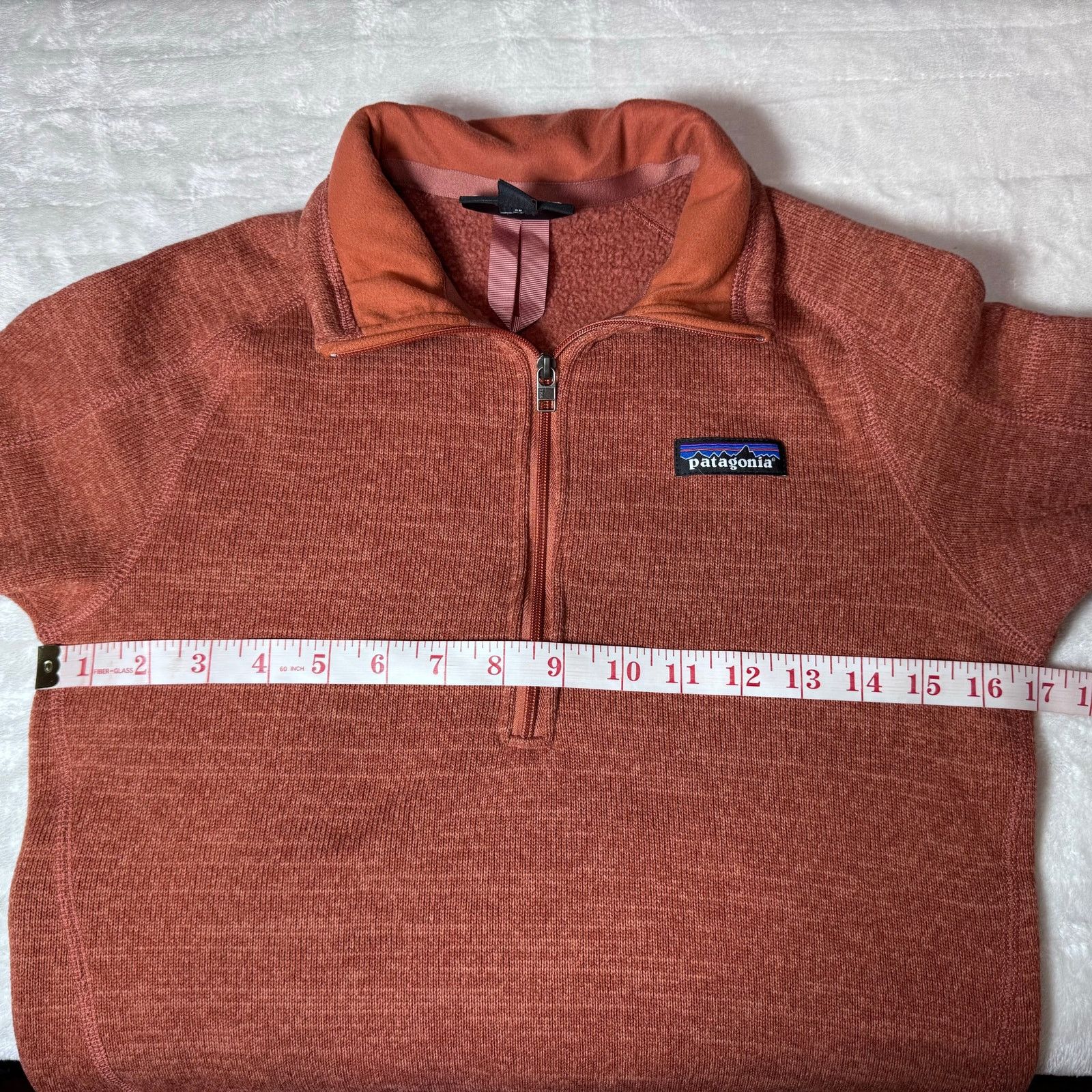Patagonia Patagonia Rust Quarter Zip Fleece XS Worn Wear Size S / US 4 / IT 40 - 6 Thumbnail