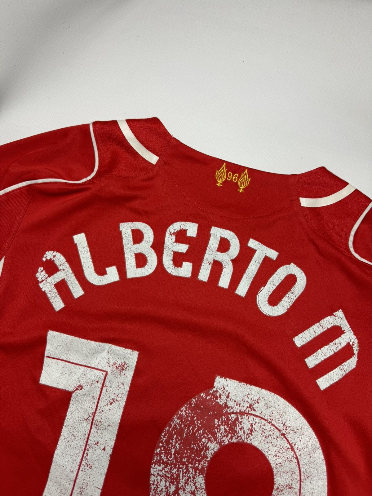 Warrior Rare Liverpool warrior vintage soccer jersey Alberto M Size US S / EU 44-46 / 1 - 10 Thumbnail