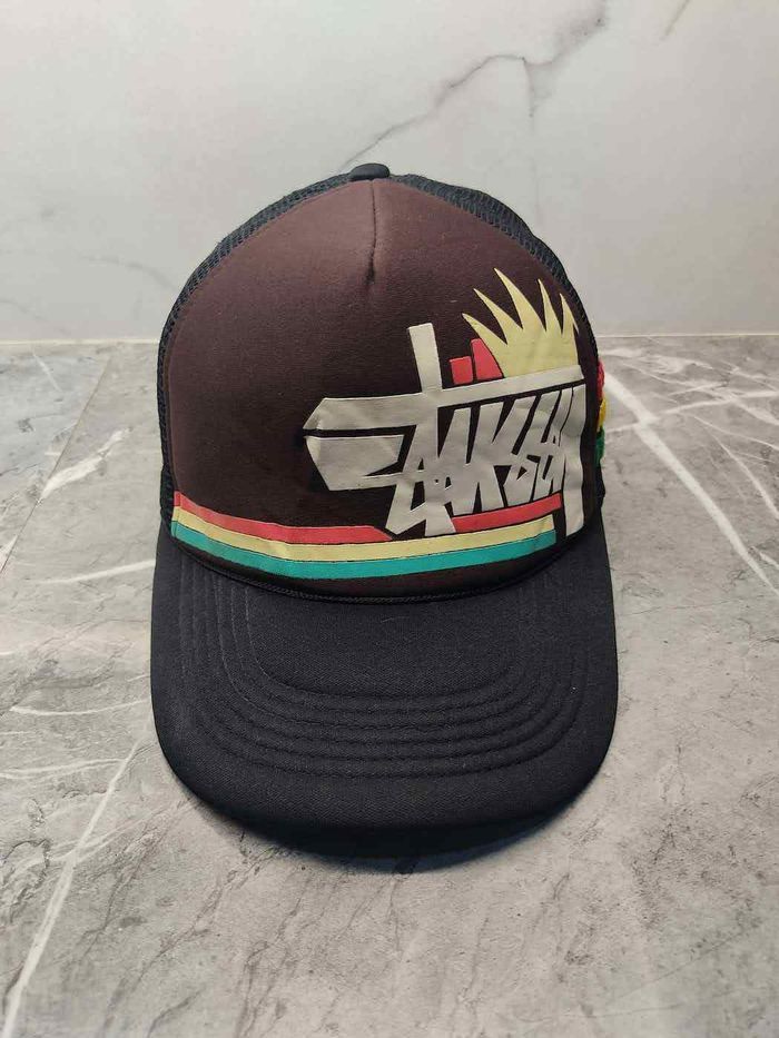 Vintage Vintage Stussy Trucker Hat Cap Size ONE SIZE - 2 Thumbnail
