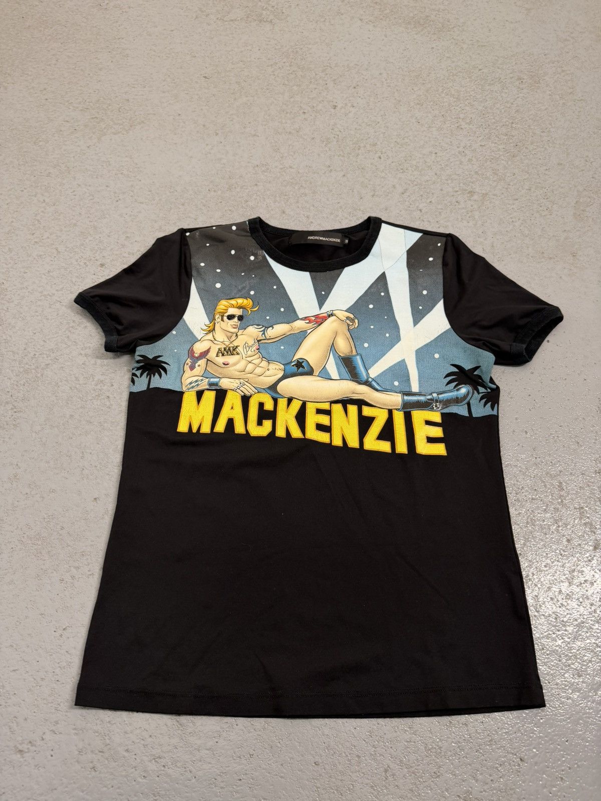 Andrew Mackenzie Vintage S/S 2005 Andrew Mackenzie AMK T-Shirt Size US M / EU 48-50 / 2 - 5 Thumbnail
