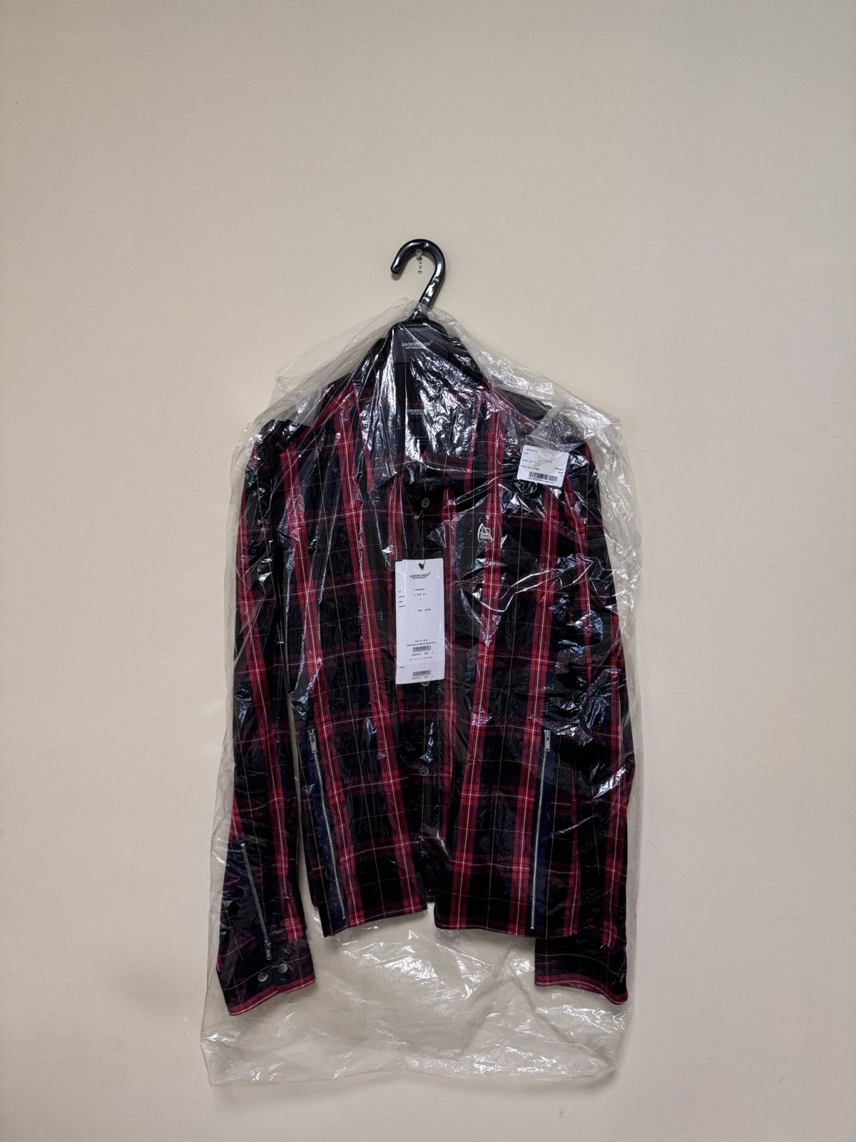 Jun Takahashi × Undercover Undercover Checked Bloody Geekers Shirt Size US XL / EU 56 / 4 - 2 Thumbnail