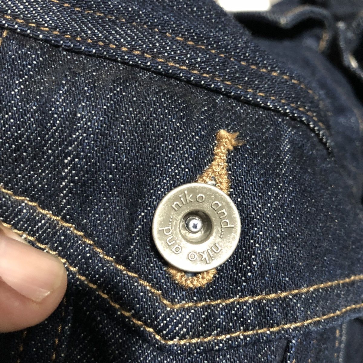 Japanese Brand NIKO AND DENIM JACKET Size US S / EU 44-46 / 1 - 8 Thumbnail