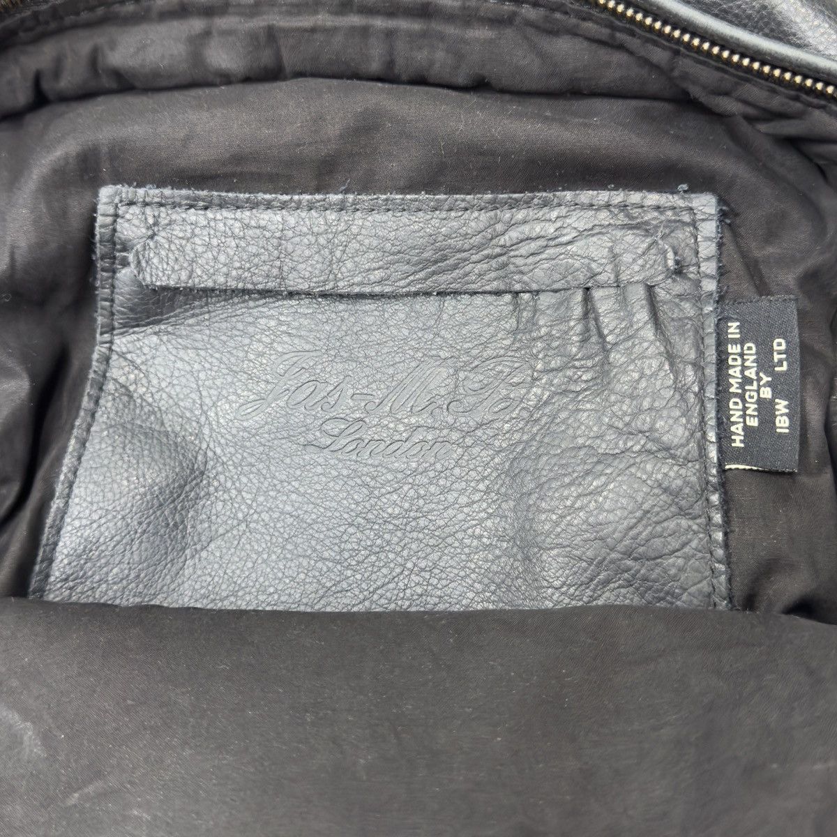 Designer × Jas MB × Leather Rare Vintage Jas Mb London England Full Leather Back Pack Size ONE SIZE - 8 Thumbnail