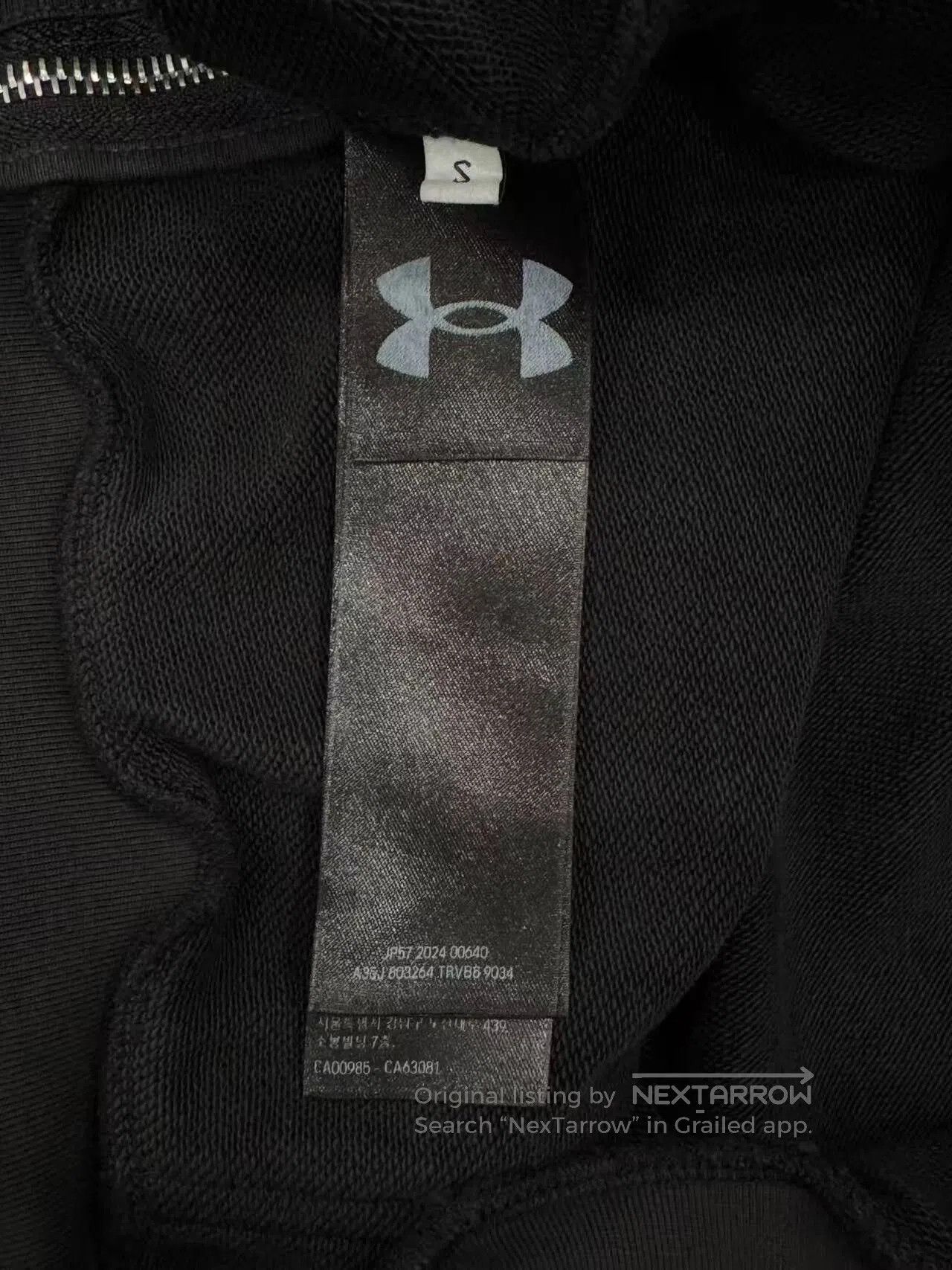 Balenciaga Balenciaga Under Armour Zip Hoodie Size S. Size US S / EU 44-46 / 1 - 7 Thumbnail