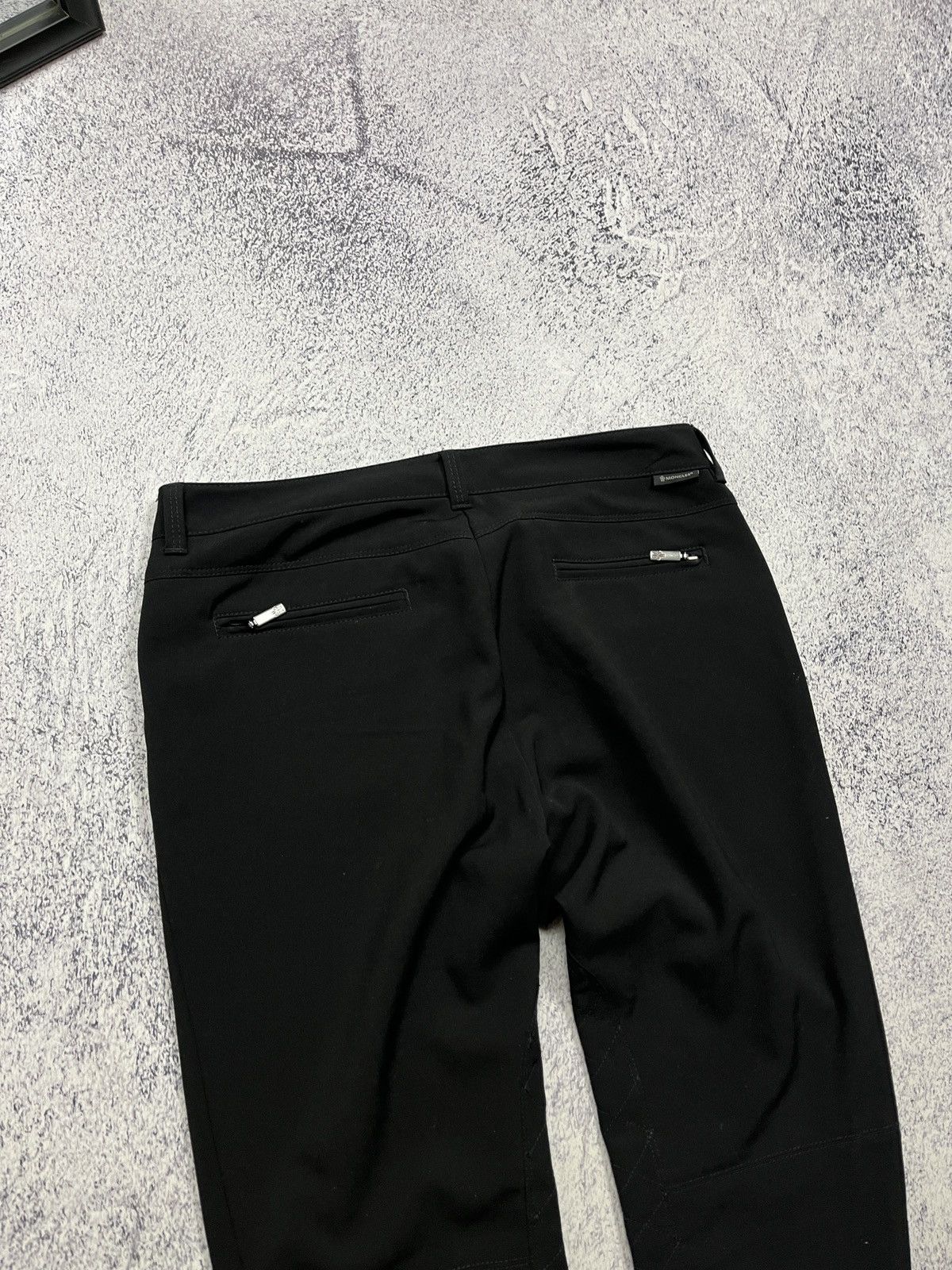 Moncler Moncler Women’s Pants Stretch Ski Stirrup Leggings Black Size 30" / US 8 / IT 44 - 16 Thumbnail