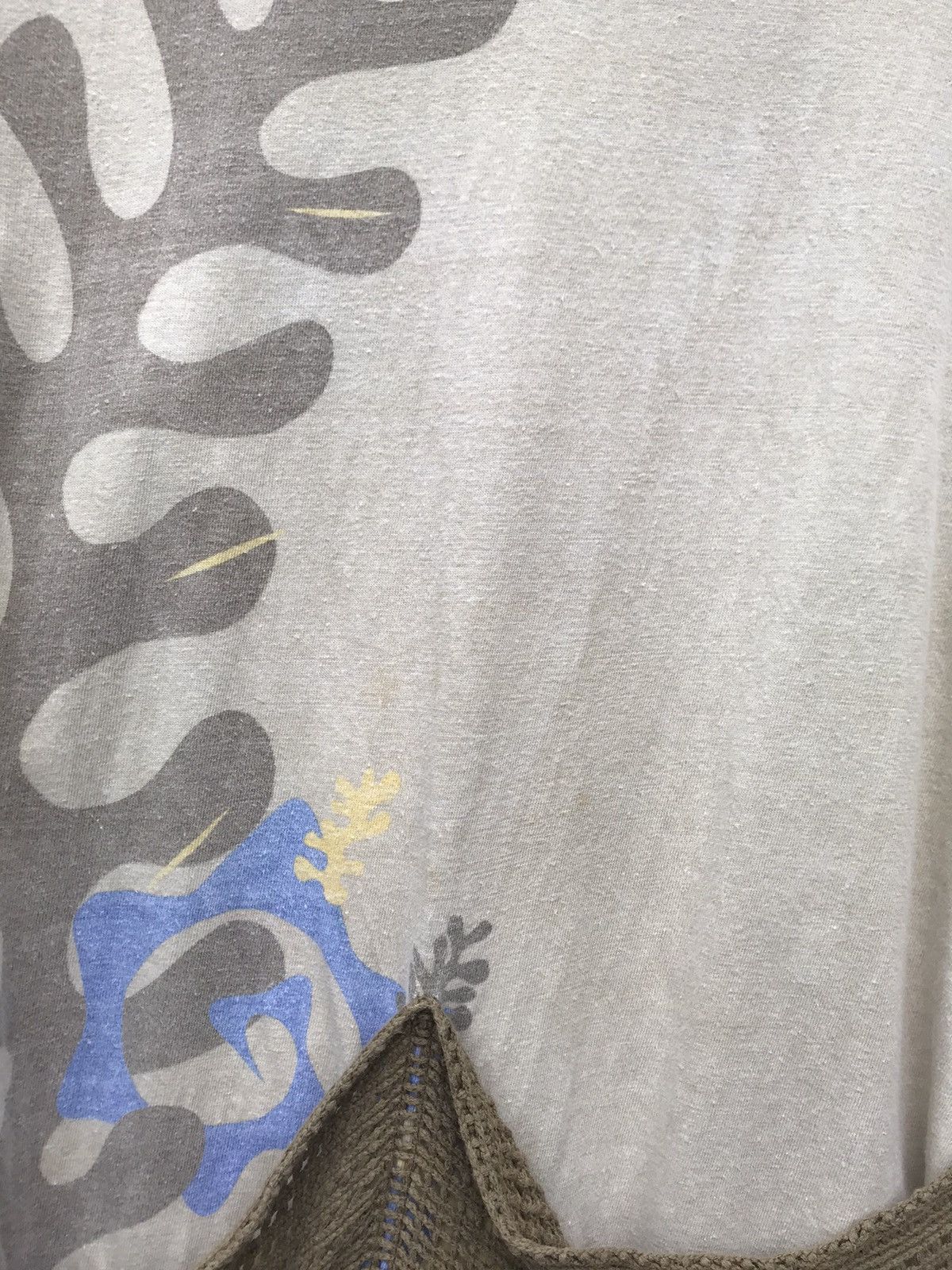 Issey Miyake IS Issey Sport Faded Mesh Pocket Tee Size US S / EU 44-46 / 1 - 7 Thumbnail