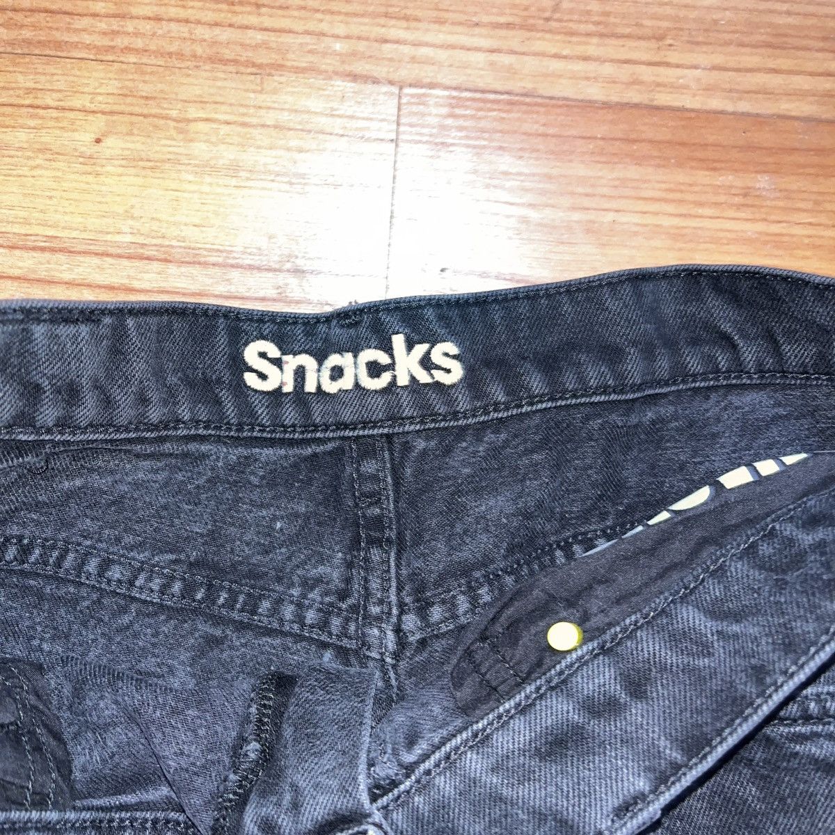 Other Black Wide Leg Jeans Cropped Avant Garde Grunge 32x30 Size US 32 / EU 48 - 5 Thumbnail