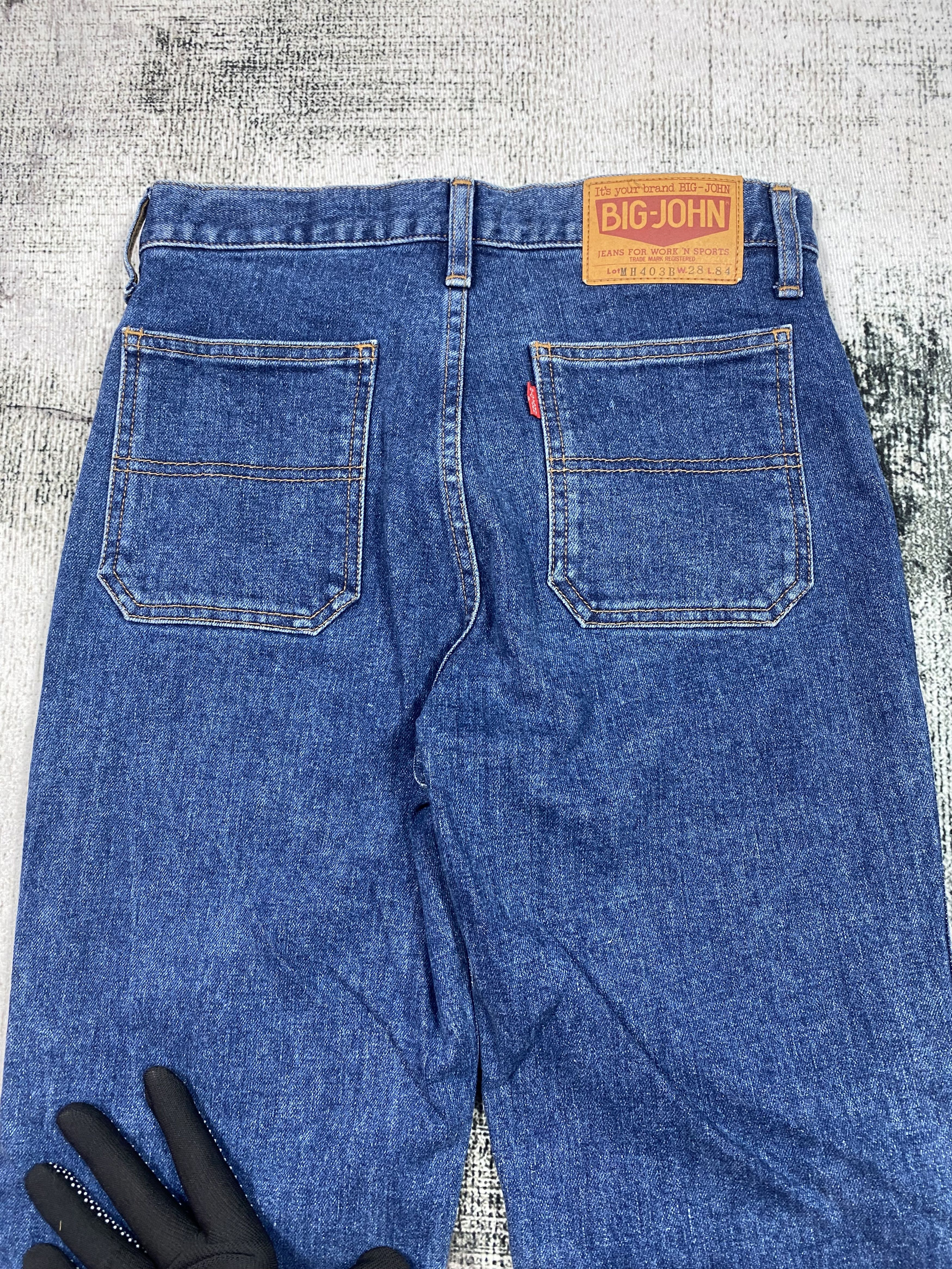 Big John SICKS💥Flare Bell Bottoms Jeans Vintage Big John Size US 27 - 11 Thumbnail