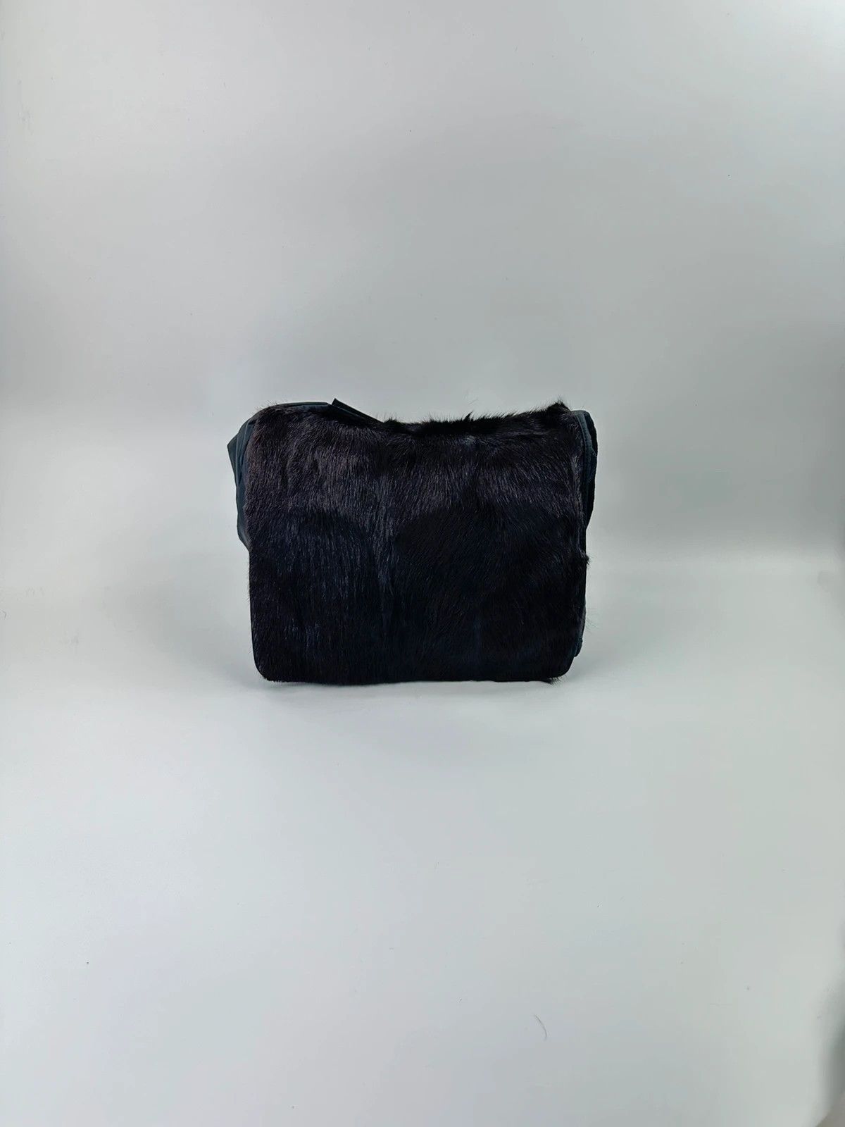 Prada Prada Sport FW1999 Fur Nylon Crossbody Bag Slingbag Black Size ONE SIZE - 6 Thumbnail