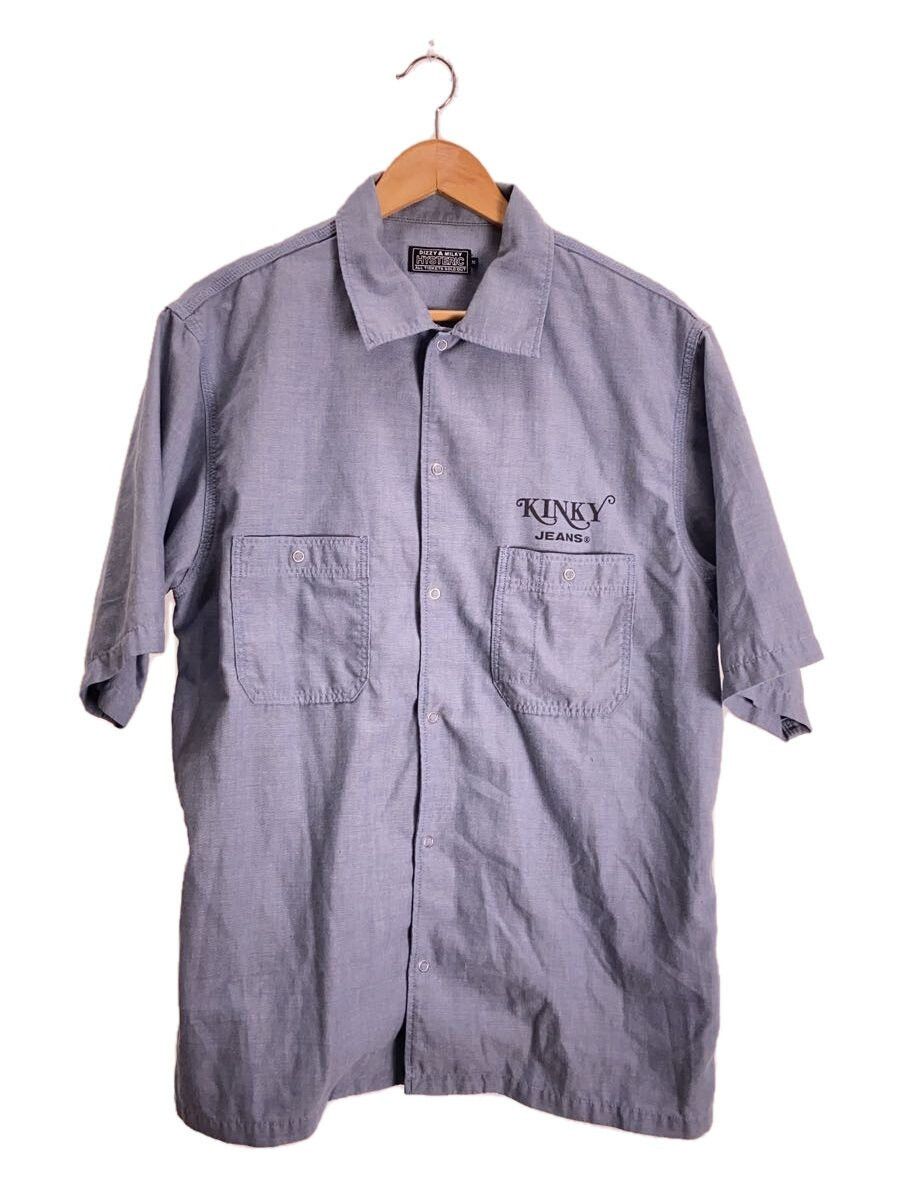 Hysteric Glamour Hysteric Glamour Cotton Short Sleeve Shirt Indigo Size US XL / EU 56 / 4 - 1 Thumbnail