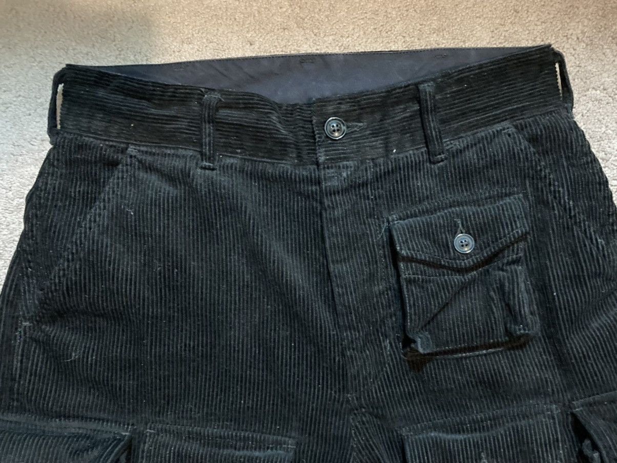 Engineered Garments FA Pant FW20 Black 8W Corduroy Size US 30 / EU 46 - 7 Thumbnail
