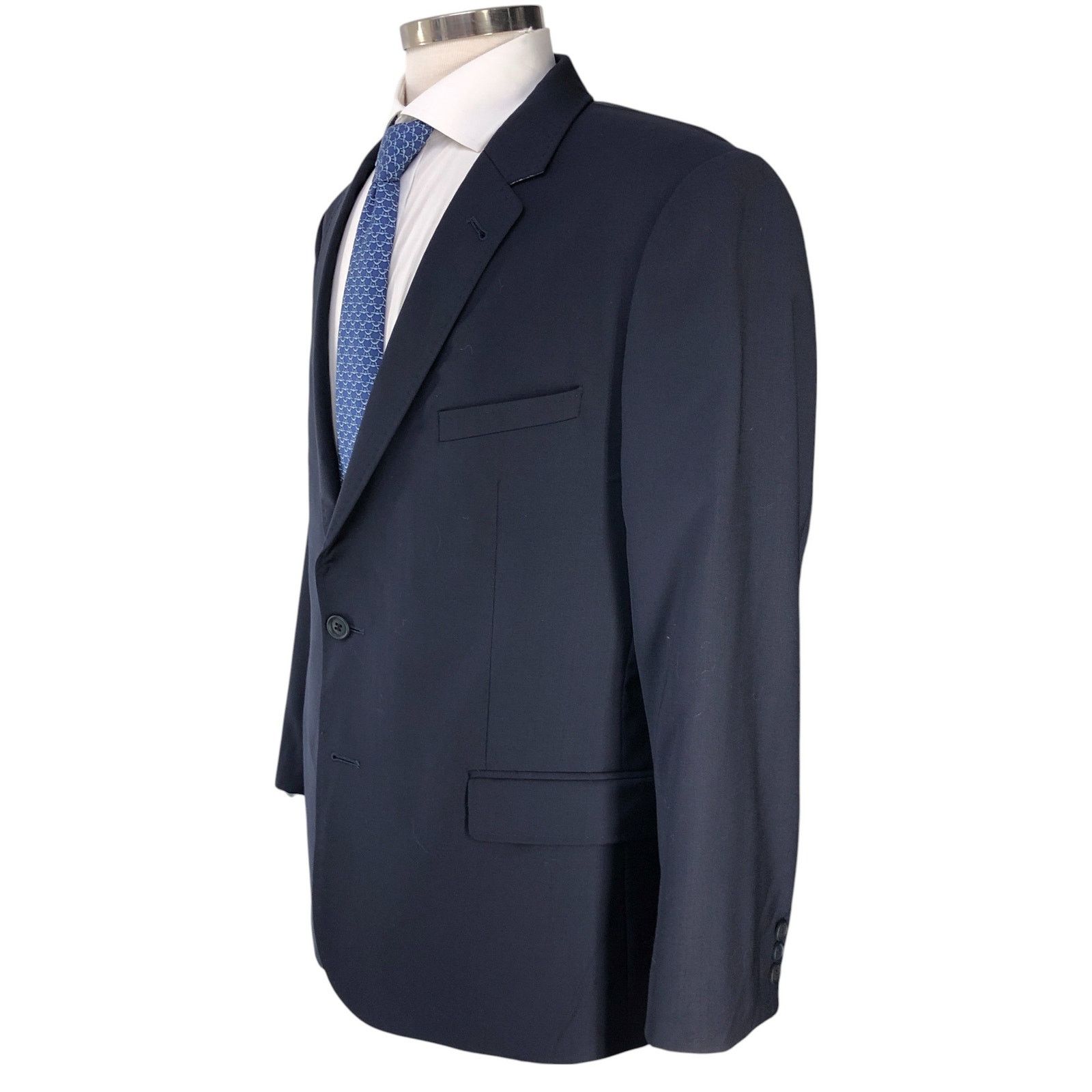Ted Baker Ted Baker Sz 44R Sport Coat Blazer Jacket POP Blue 2 Button Size 44R - 6 Thumbnail